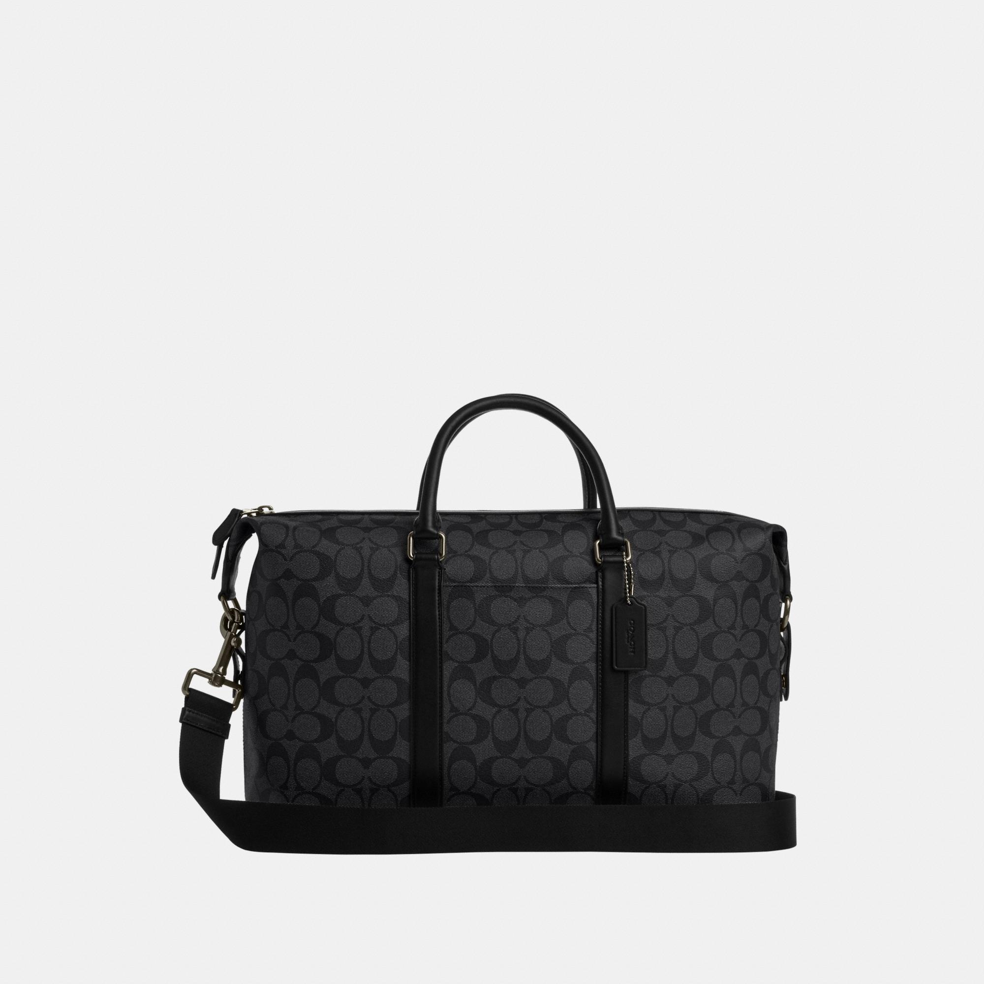 Coach trekker bag in signature canvas new arrivals