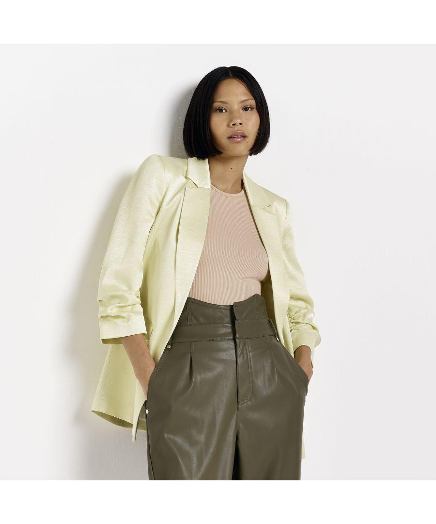 River island shop mustard blazer