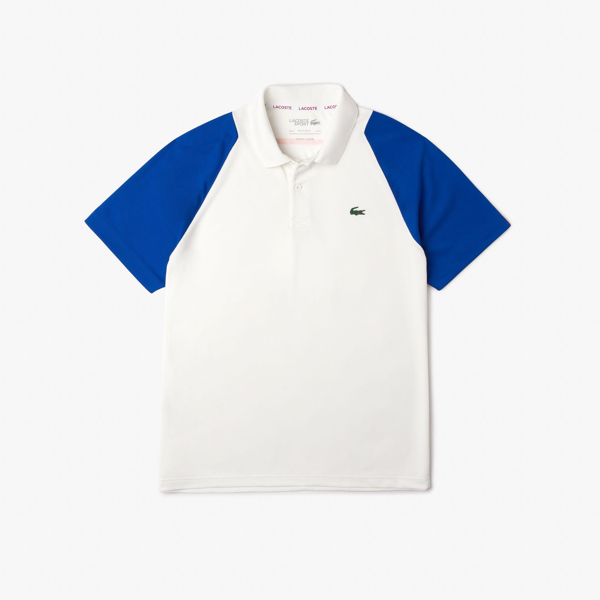 Lacoste Tennis Recycled Polyester Polo Shirt in Blue for Men Lyst UK