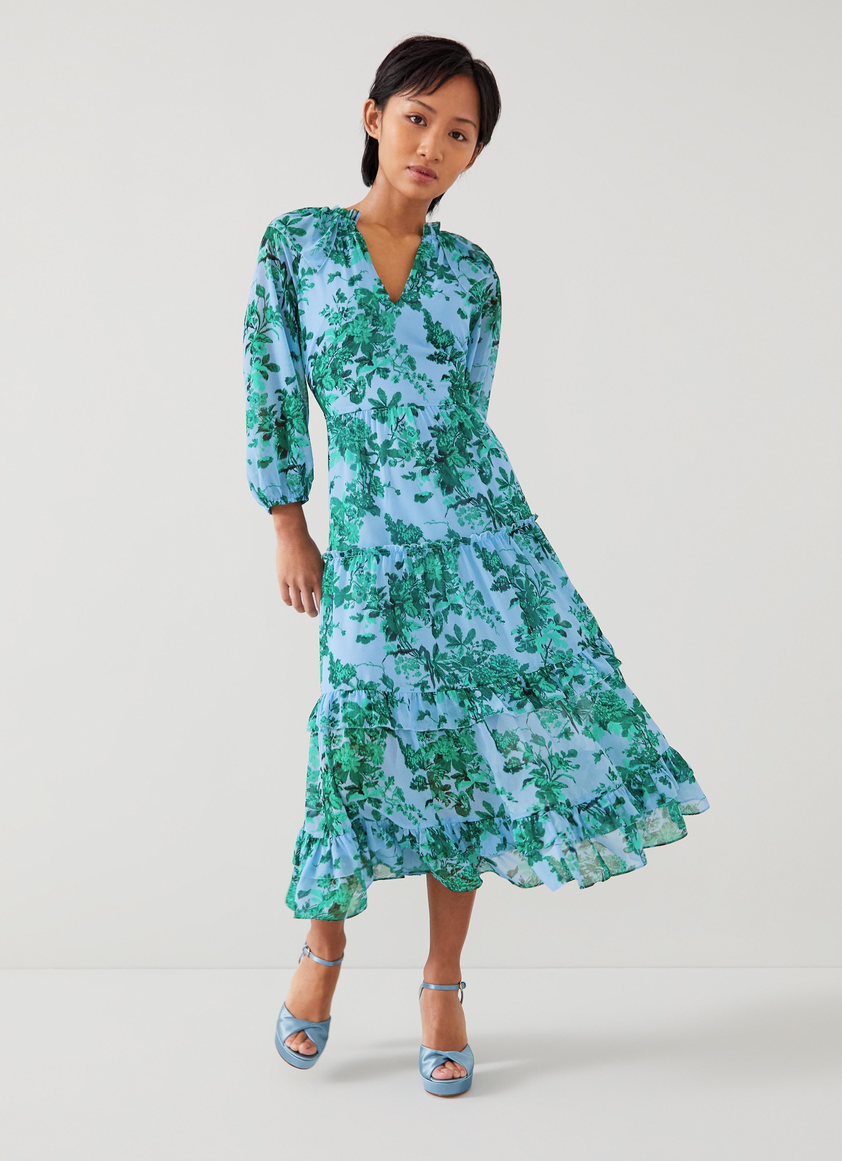 LK Bennett Eleanor Petite Dresses in Blue Lyst UK