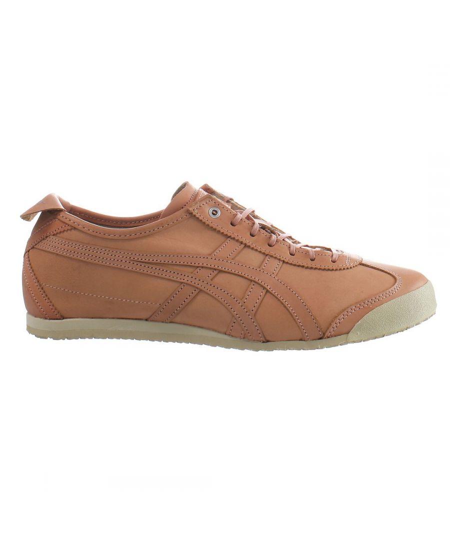 Onitsuka Tiger Mexico 66 Pink Trainers Leather in Brown for Men | Lyst UK