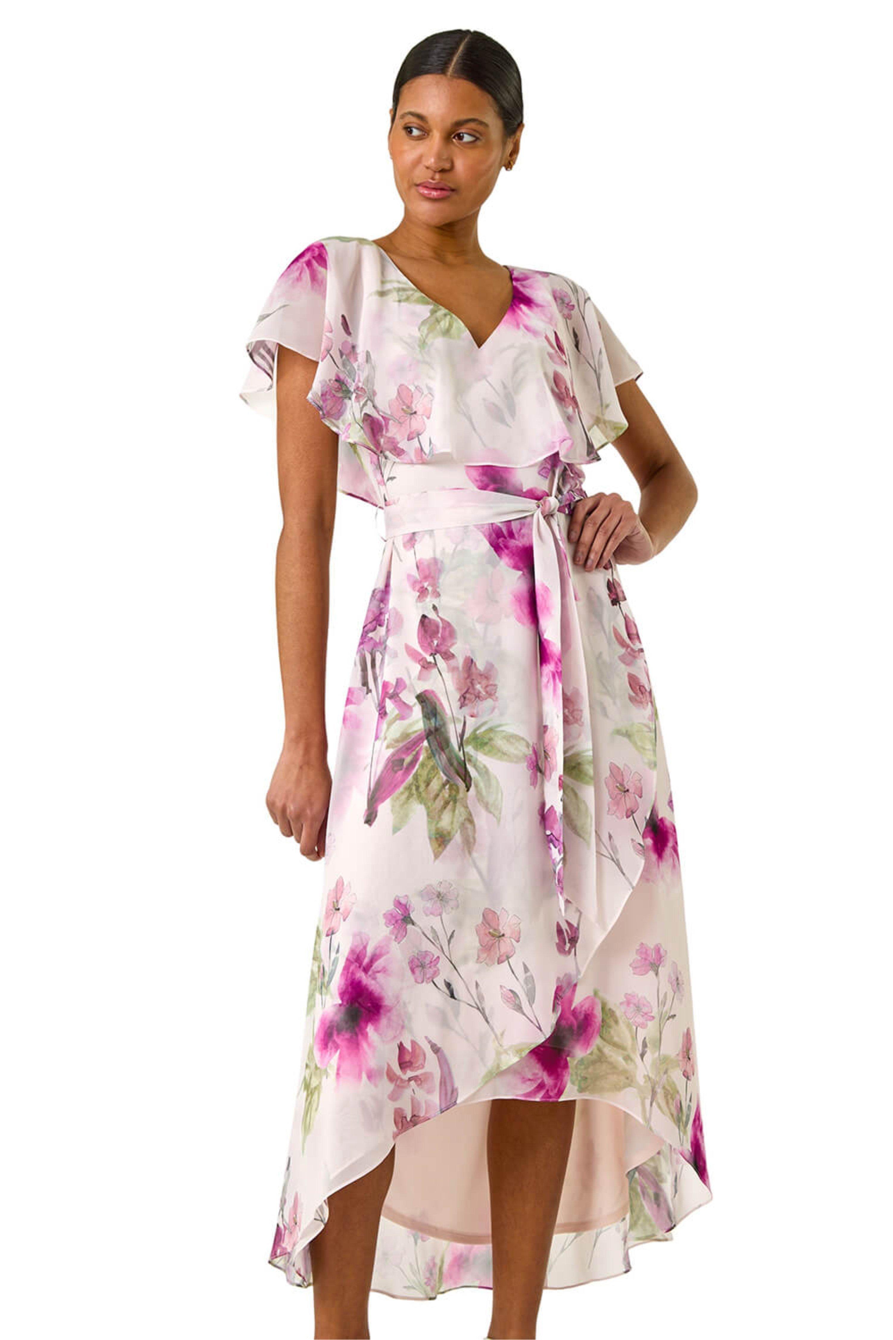 Roman Chiffon Dresses for Women | Lyst UK