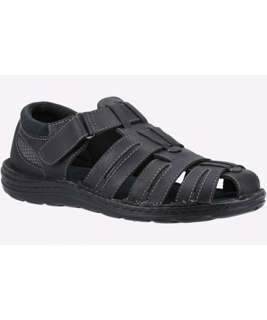 Hush Puppies Albert Fisherman Sandals in Black for Men Lyst UK