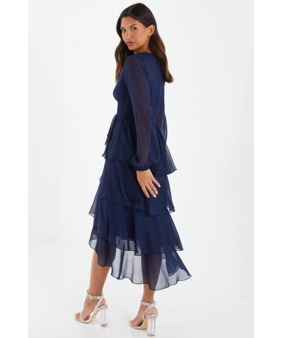 long black sleeved dress Totême Long Sleeve Slouch Waist Dress Black – Neighbour