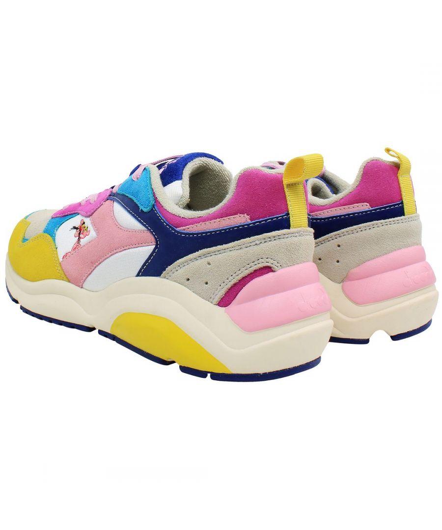 Diadora Lc23 Whizz Run Multicoloured Trainers in Blue for Men