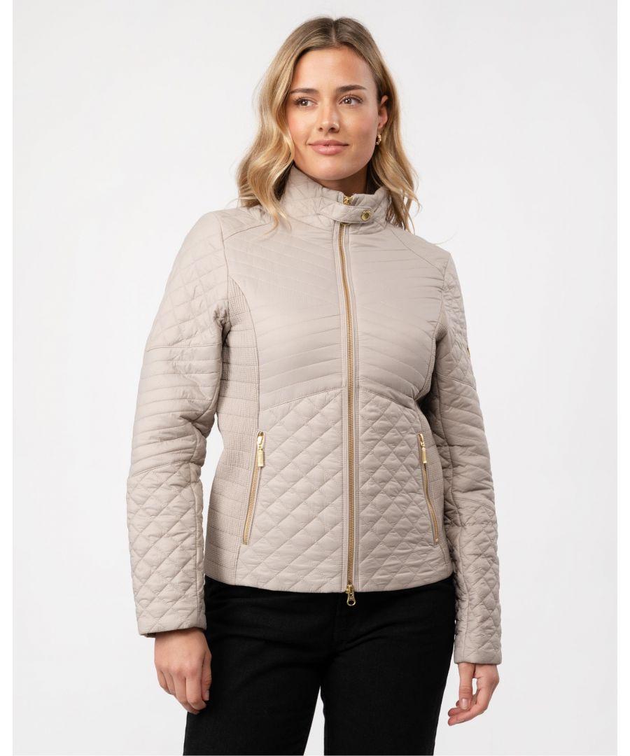 Barbour Ladies Cream Fleece Jacket Barbour Fleece Brambles Fleece