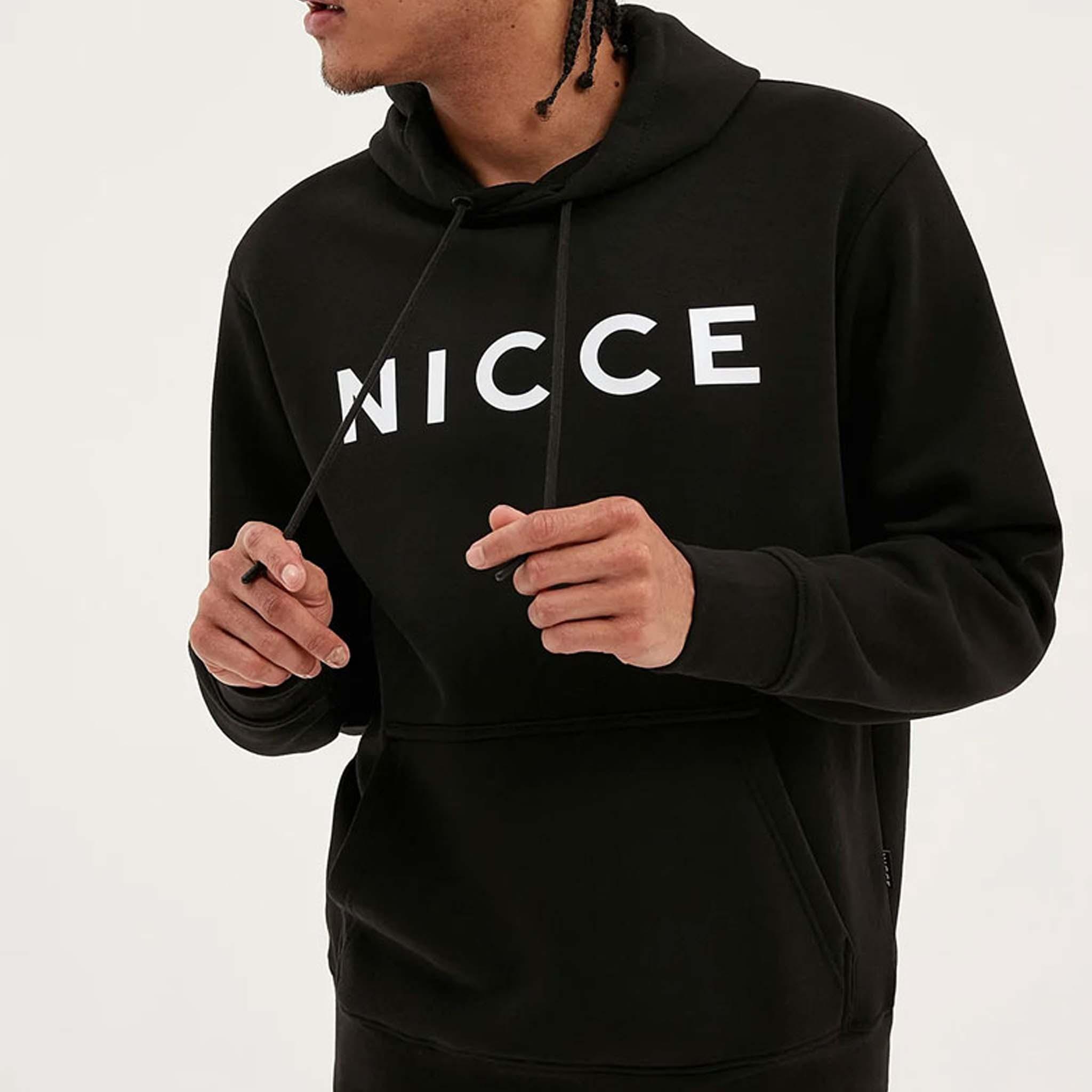 Nicce London Original Logo Hoodie in Black for Men Lyst UK
