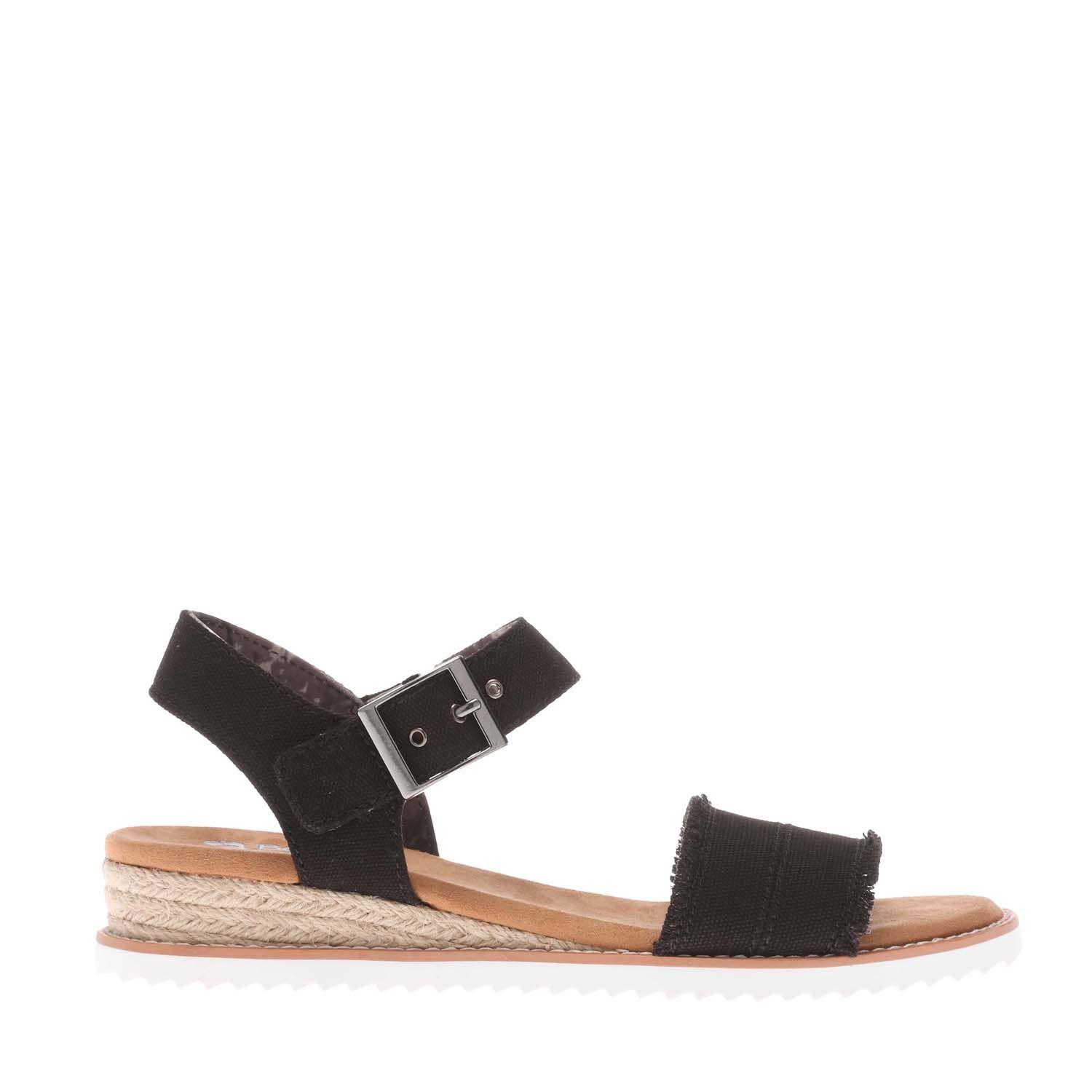 Skechers Bobs Desert Kiss Adobe Princess Sandals in Black Lyst UK