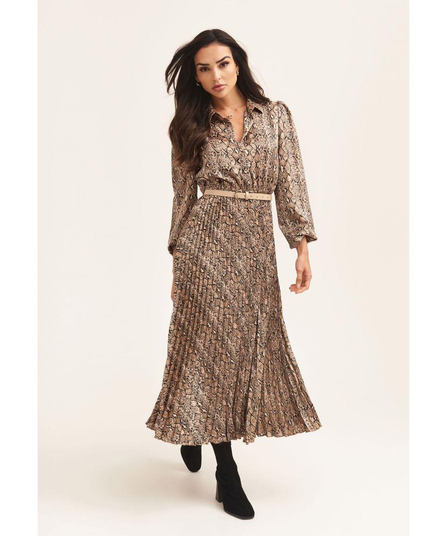 Snake print long shirt hotsell dress