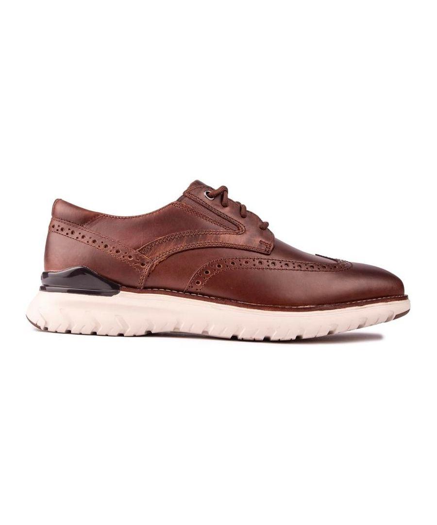 Rockport men's total motion fusion on sale wingtip shoe