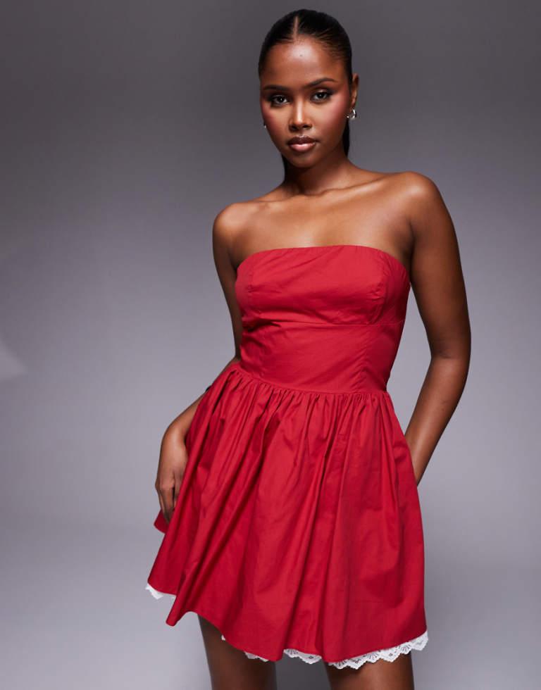 Red Skater Dresses for Women - Up to 90% off | Lyst UK