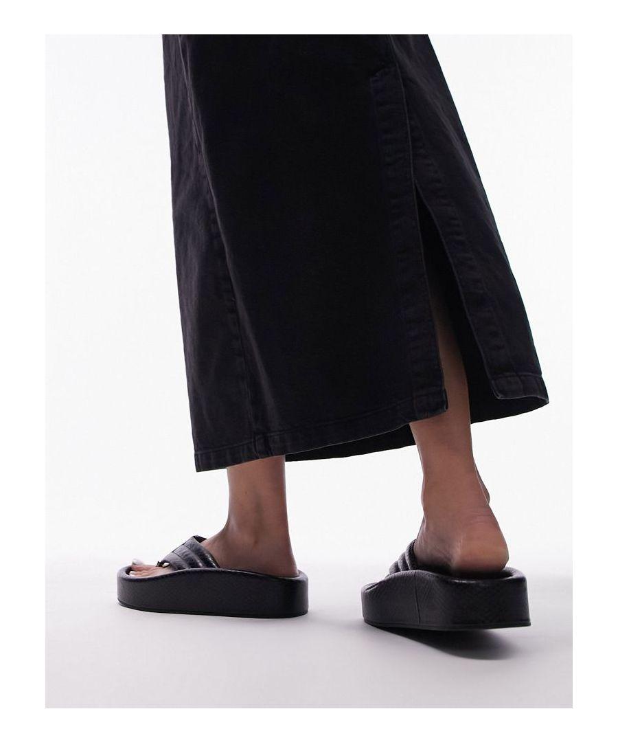 Topshop hotsell footbed sandals