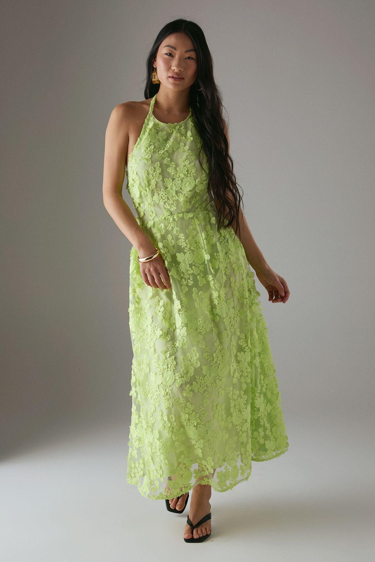 warehouse embroidered dress second hand Warehouse Purple Embroidered Shift Dress in Size M 15 OWNI main image 1
