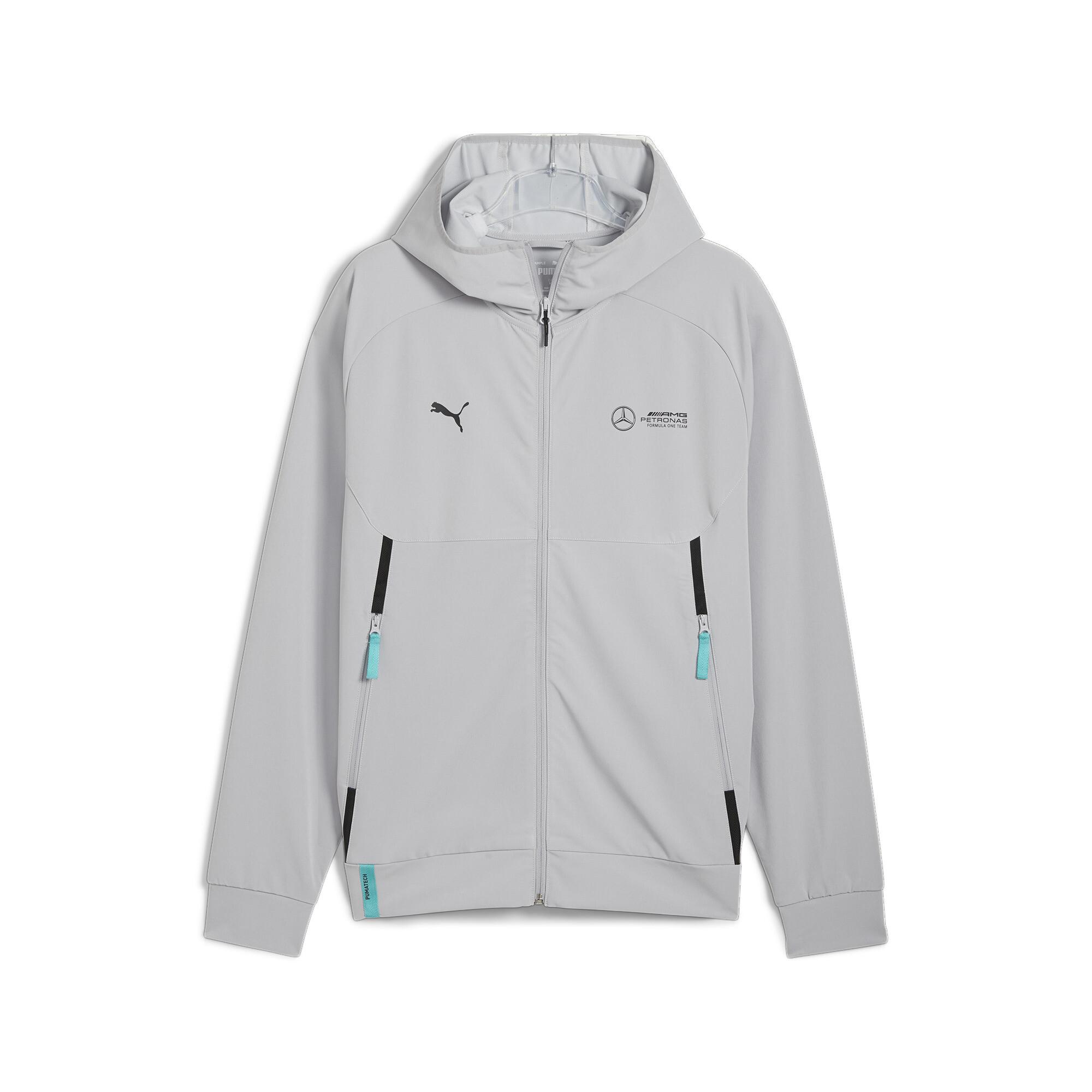PUMA Mercedes-Amg Petronas F1 Tech Jacket in Grey for Men Lyst UK