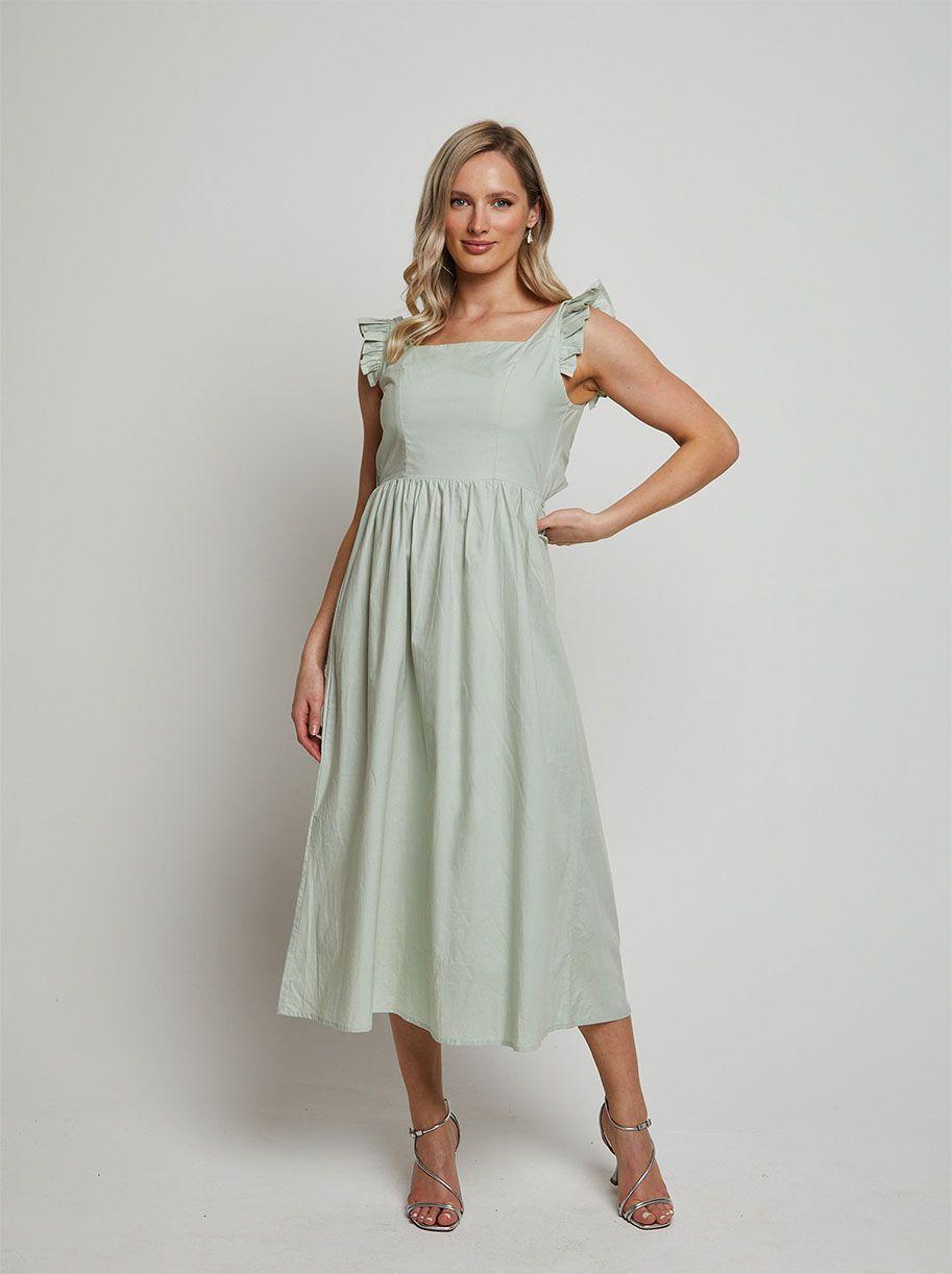 green emerald velvet dress Gaia Dress [Hunter Green] Large