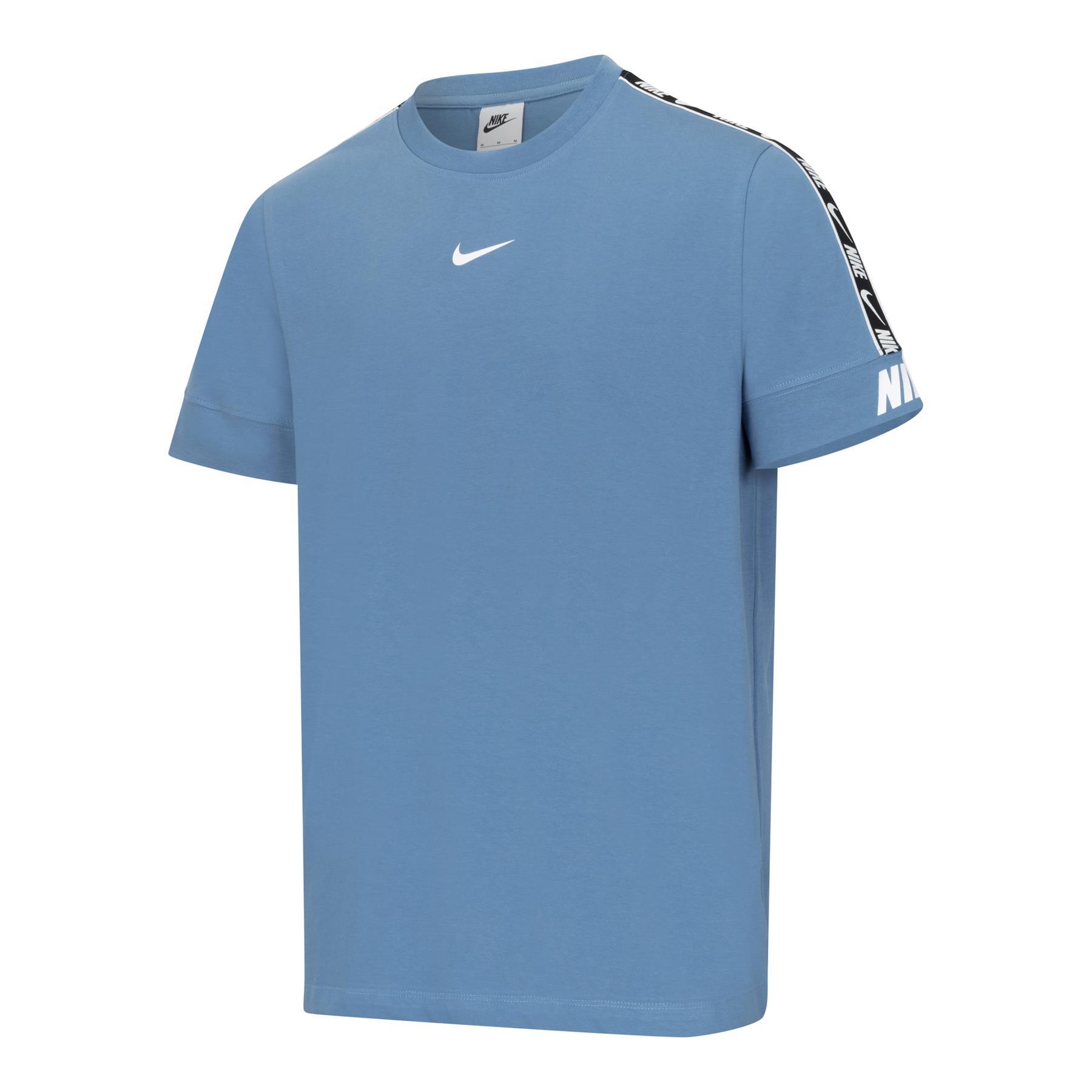 nike repeat tshirt blue