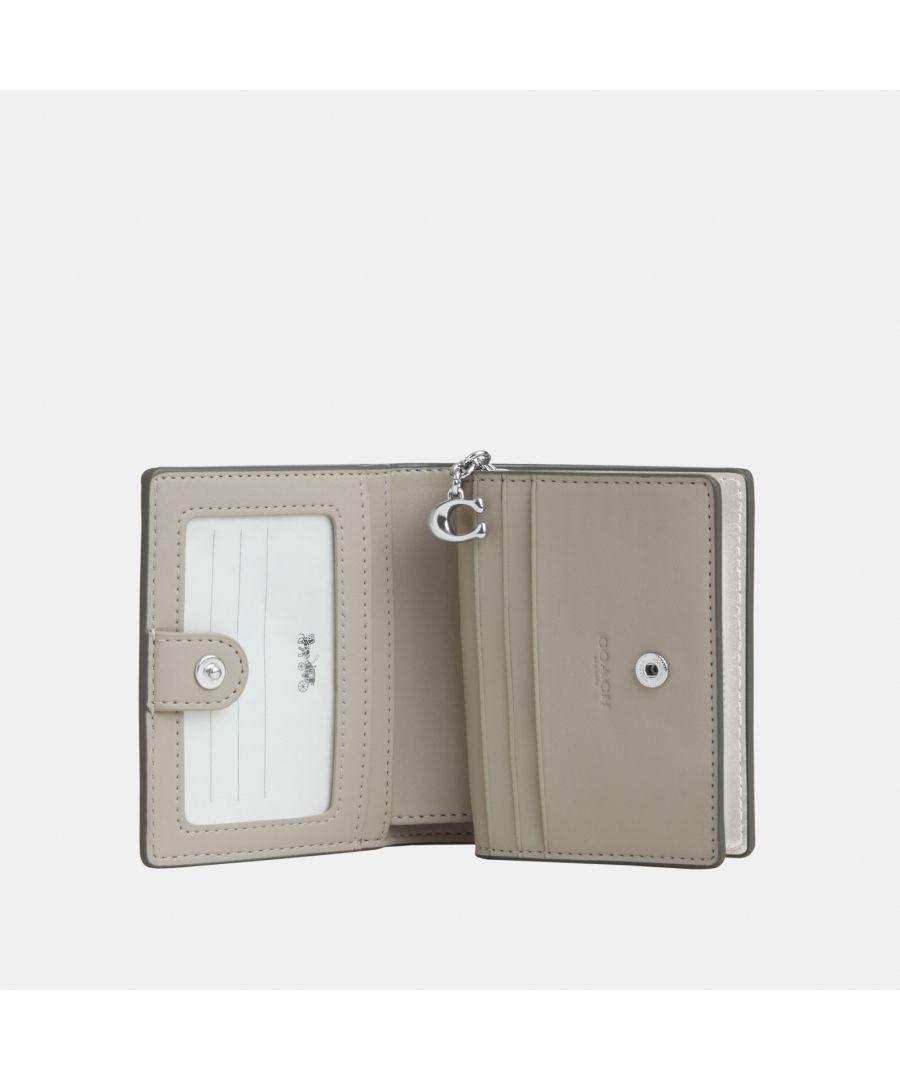 COACH Snap Wallet in White Lyst UK