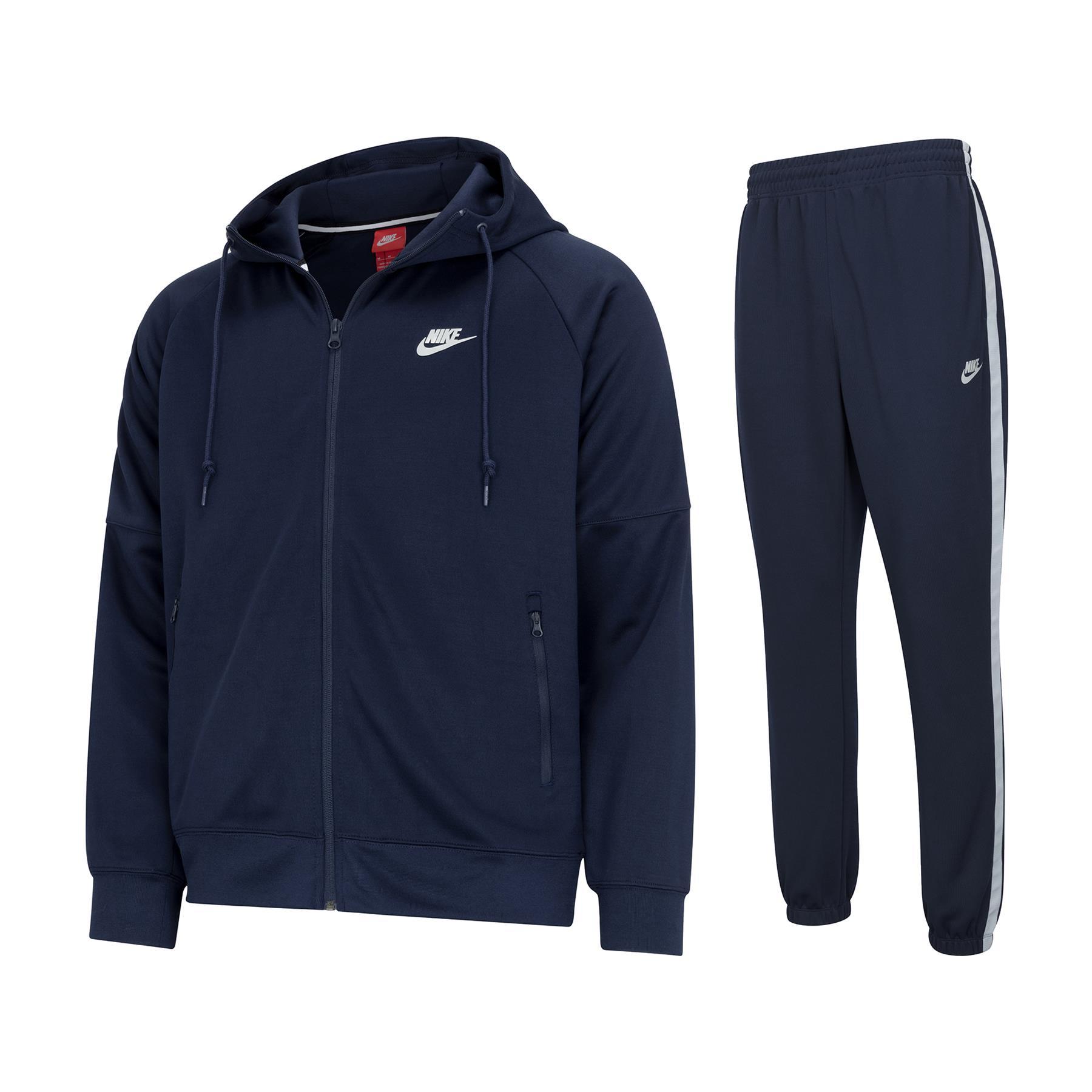 Nike Sportswear Tribute Full Zip Tracksuit in Blue for Men Lyst UK