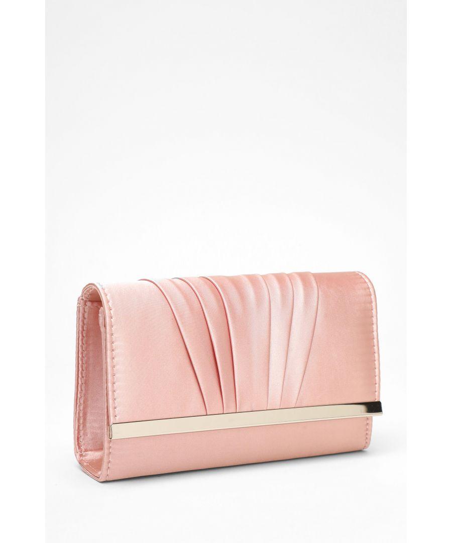 Pale pink clutch bag uk sale