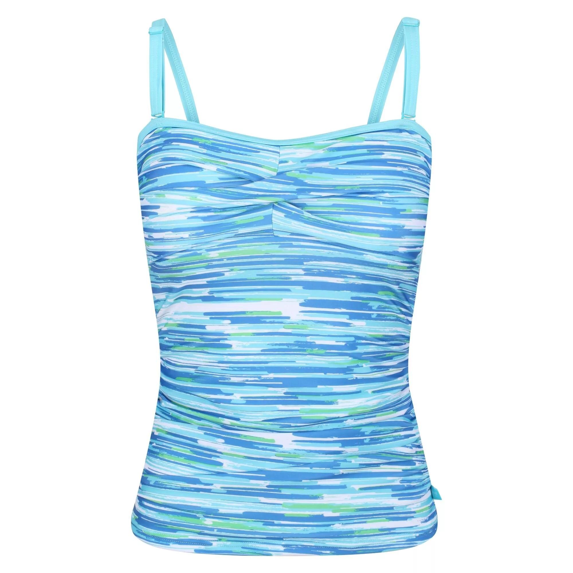 Regatta Ladies Aceana Tankini Ii Top (Seascape) in Blue Lyst UK
