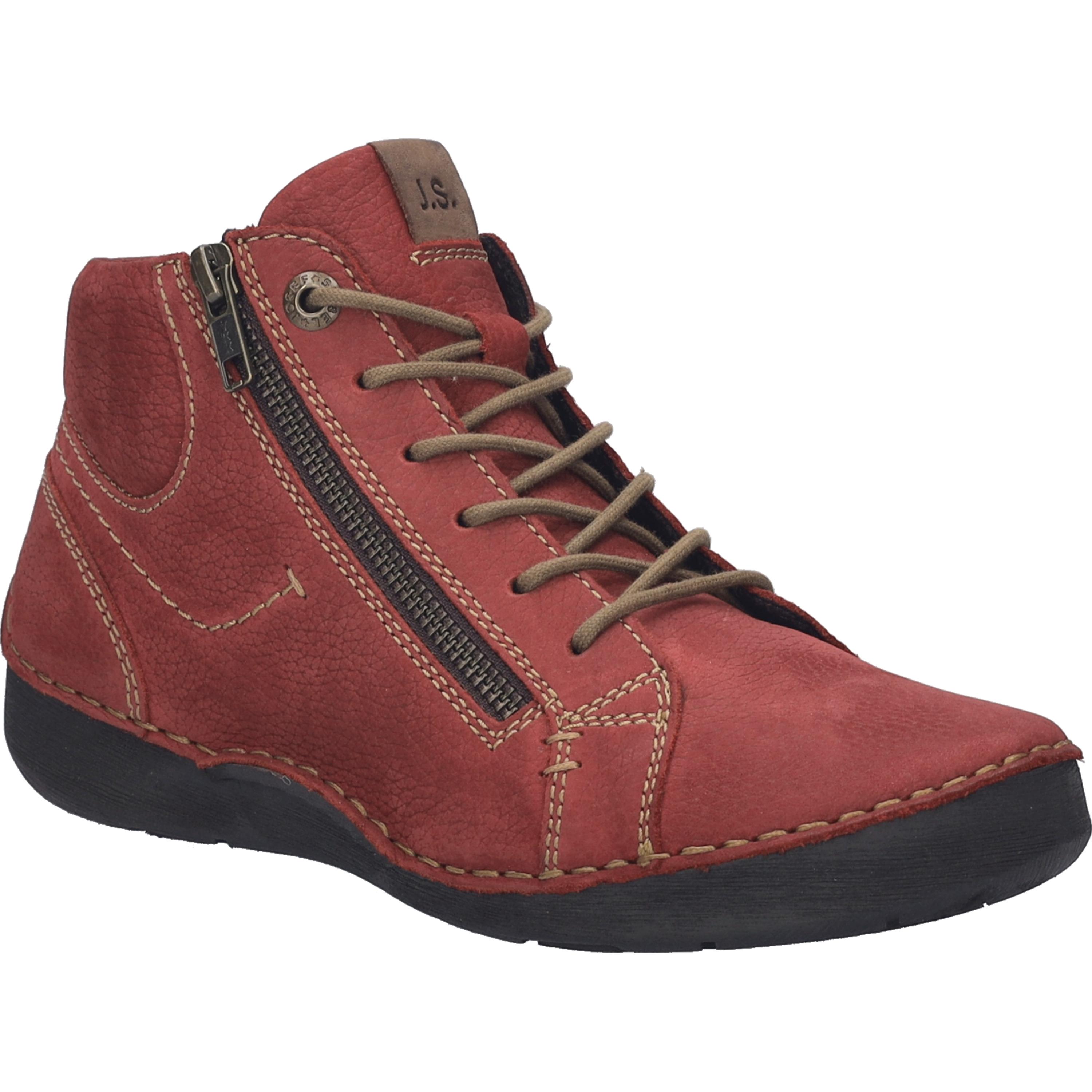Josef Seibel Fergey 67 in Red Lyst UK