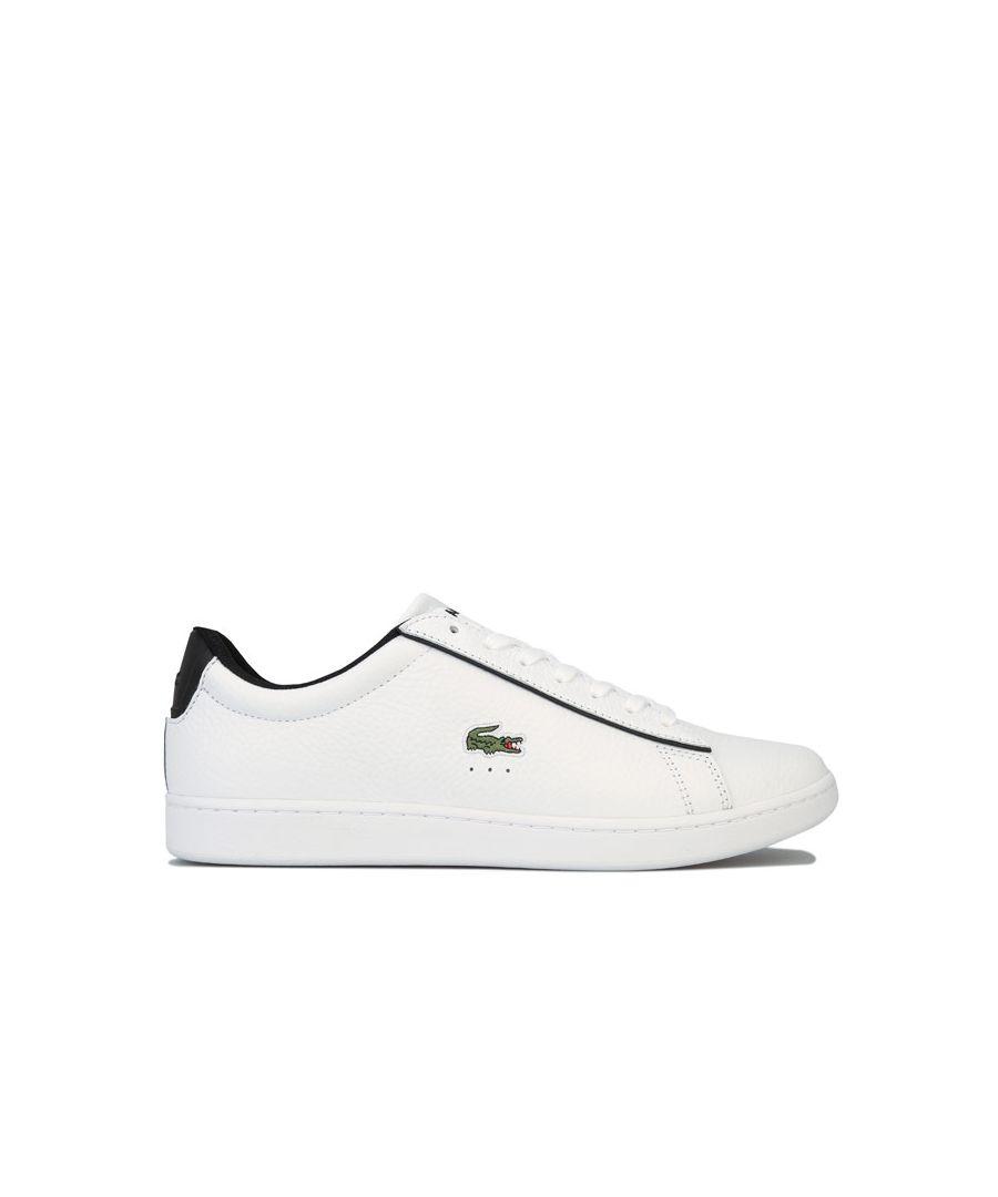 Lacoste Carnaby Evo 120 2 Sma Trainers in White for Men Lyst UK