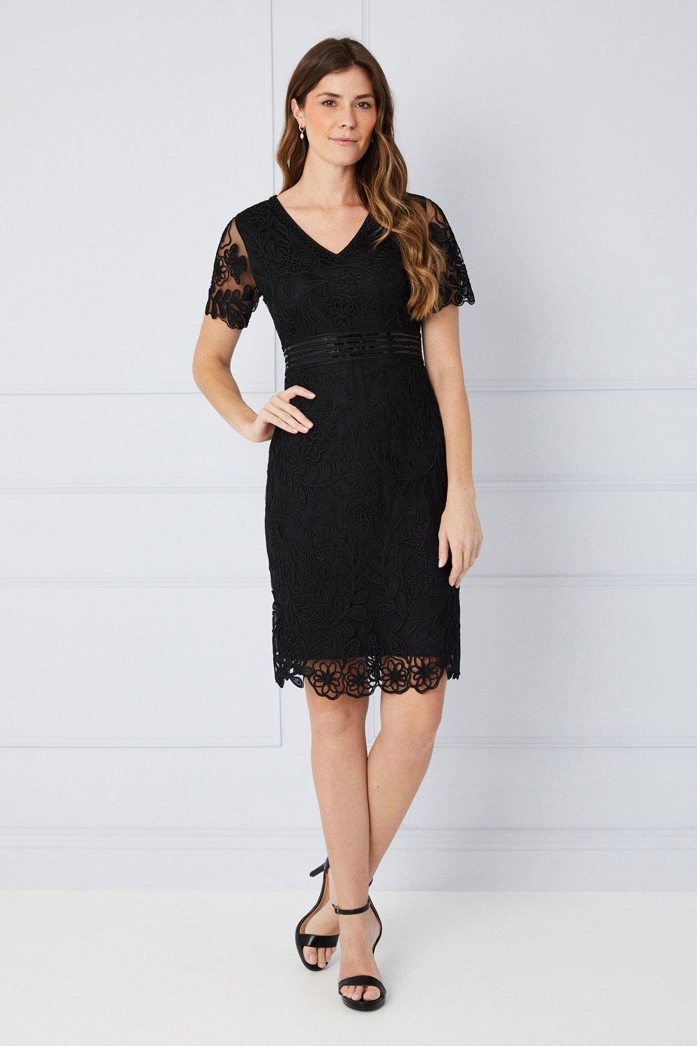 Womens Dresses Wallis Embellished Dress Wallis Women´s Black