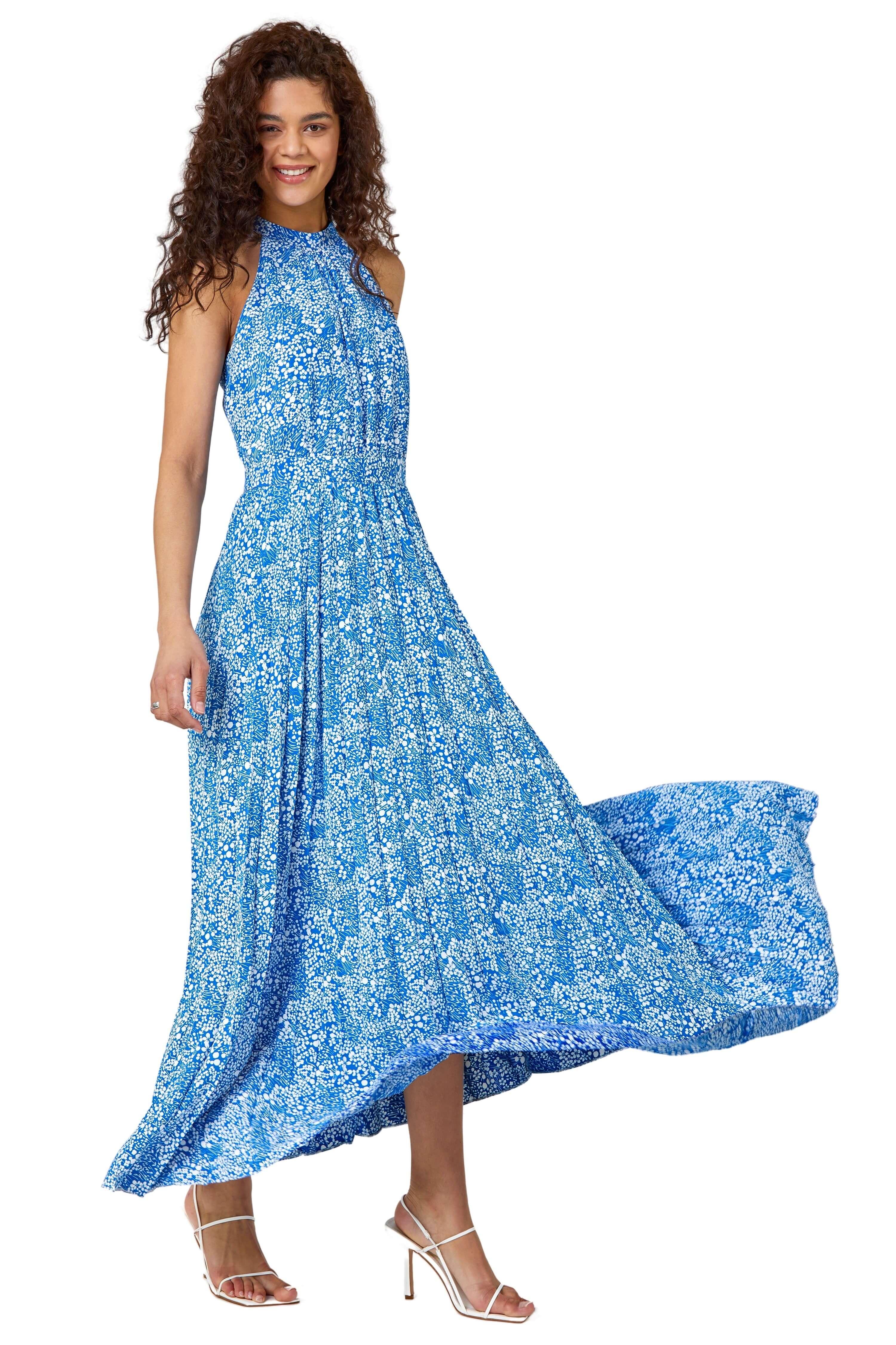 sachin and babi light blue dress Women Purple Sequin Halter Neck Short Dress at ₹ 1459.00 | हॉल्टर ड्रेस,  हॉल्टर पोशाक - Noz2toz Private Limited, New Delhi main image 1