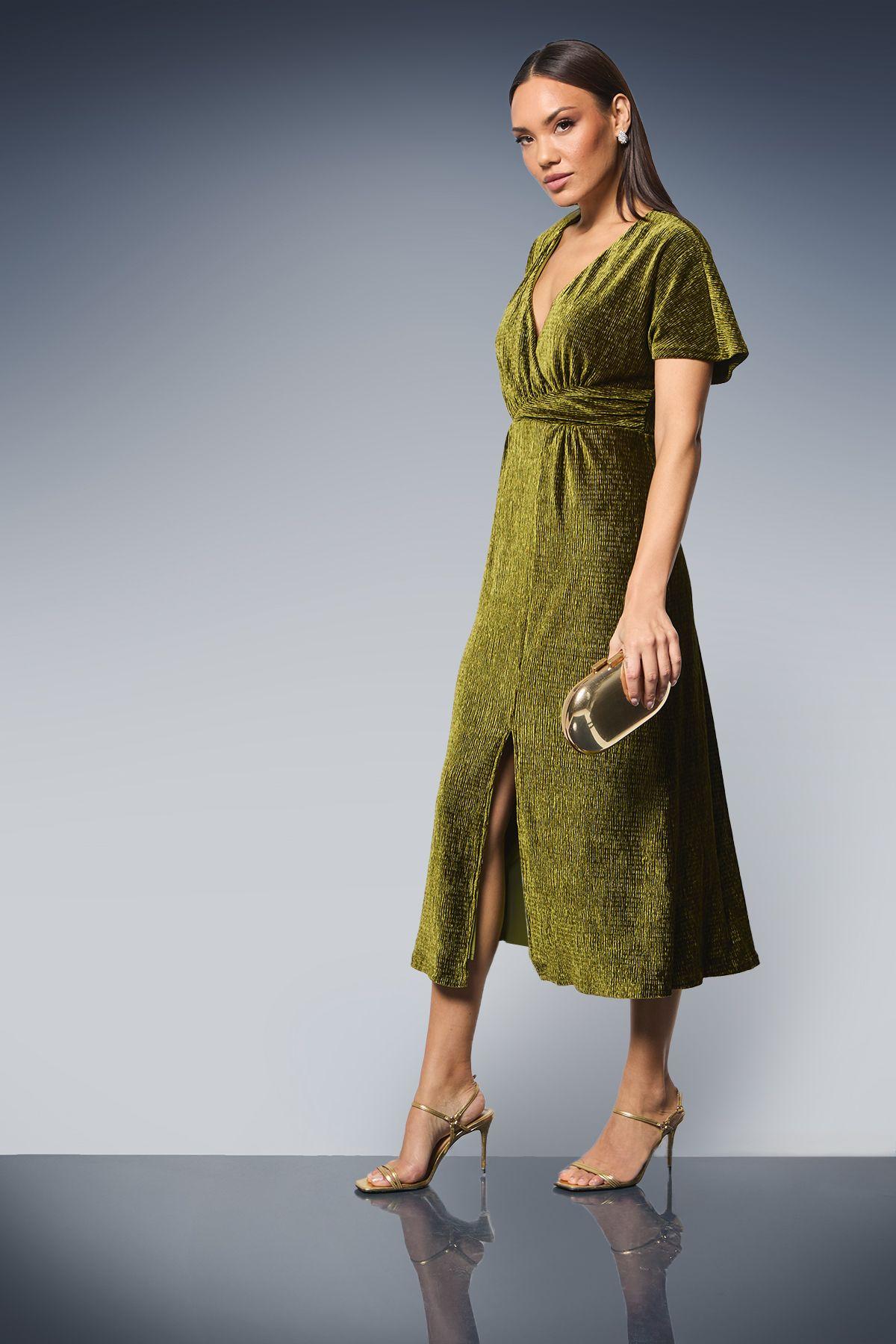 principles green dress Dresses for Women YGroup_14651246149997