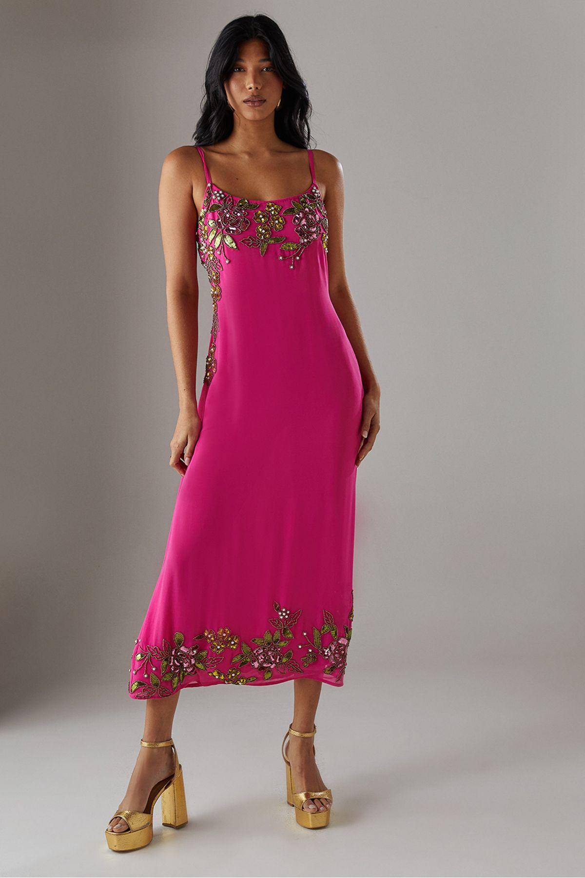 open lace back dress Georgia Dress | Pink | S | Trendy Dresses for Women