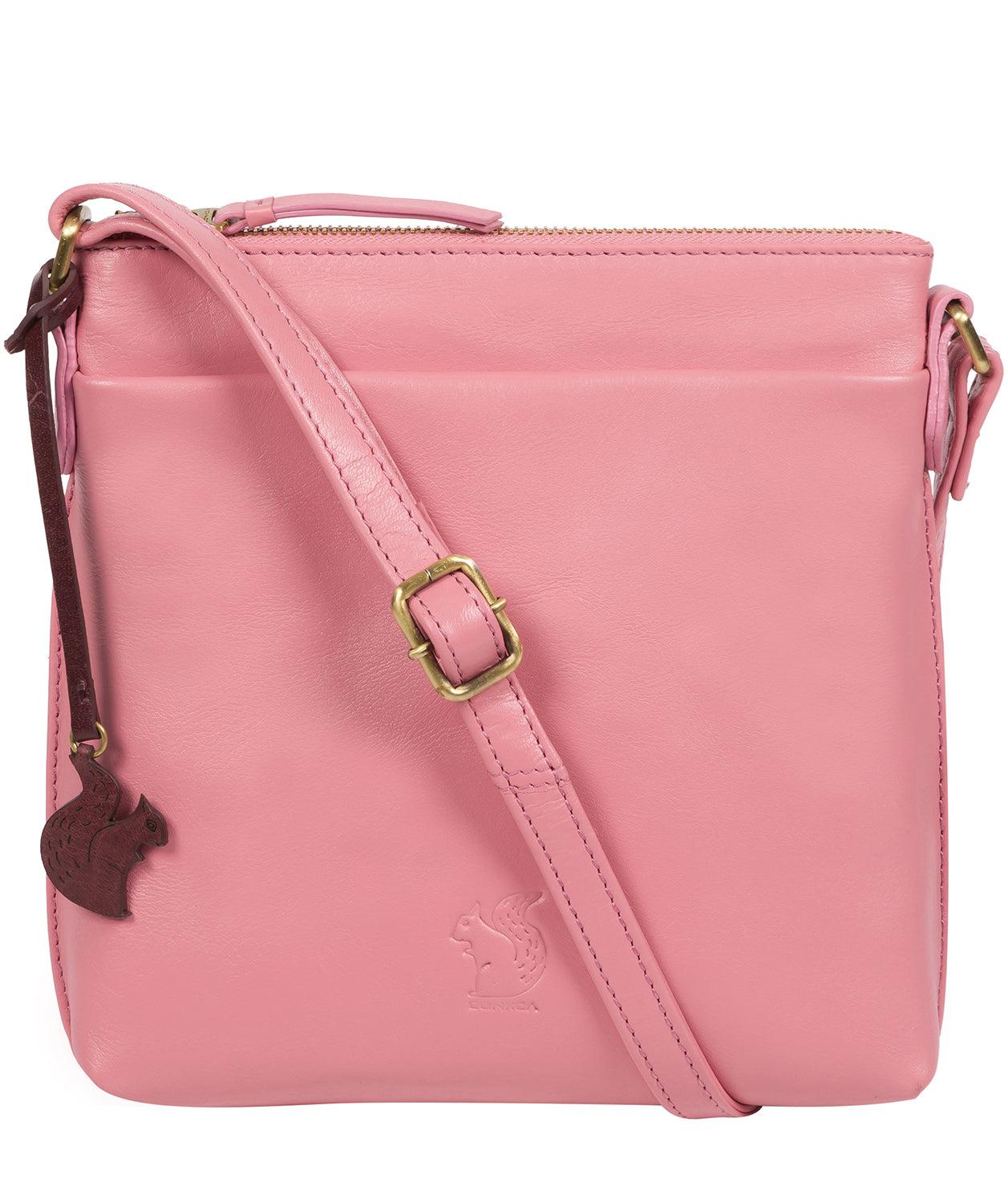Conkca 'Nikita' Blush Leather Cross Body Bag in Pink Lyst UK