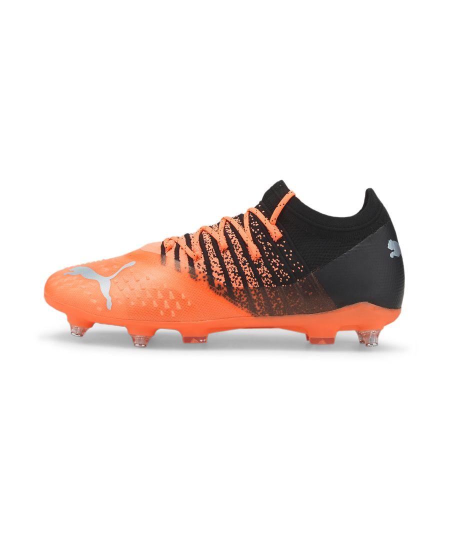 Soccer shoes orange clearance