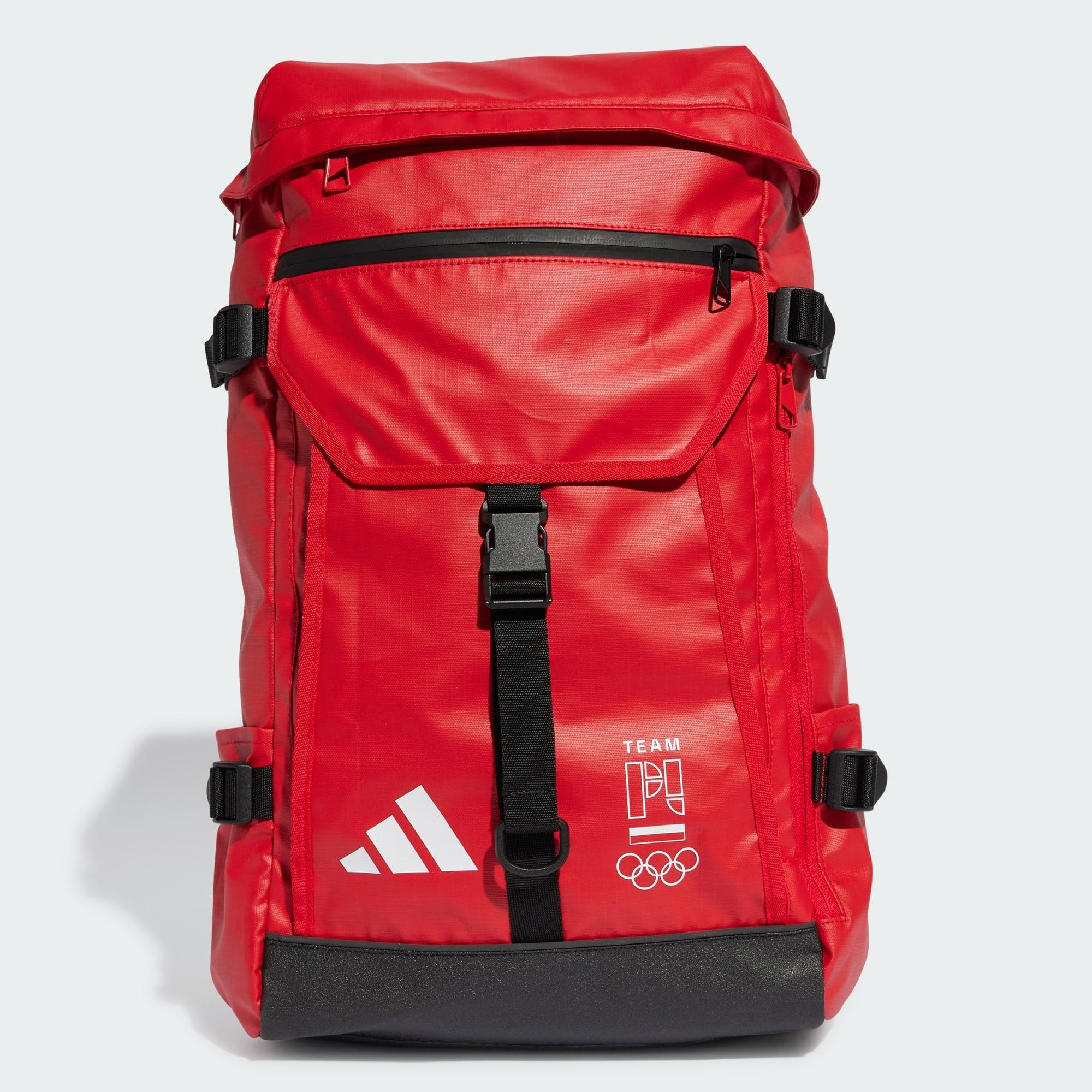 adidas Originals Poland Backpack in Red Lyst UK