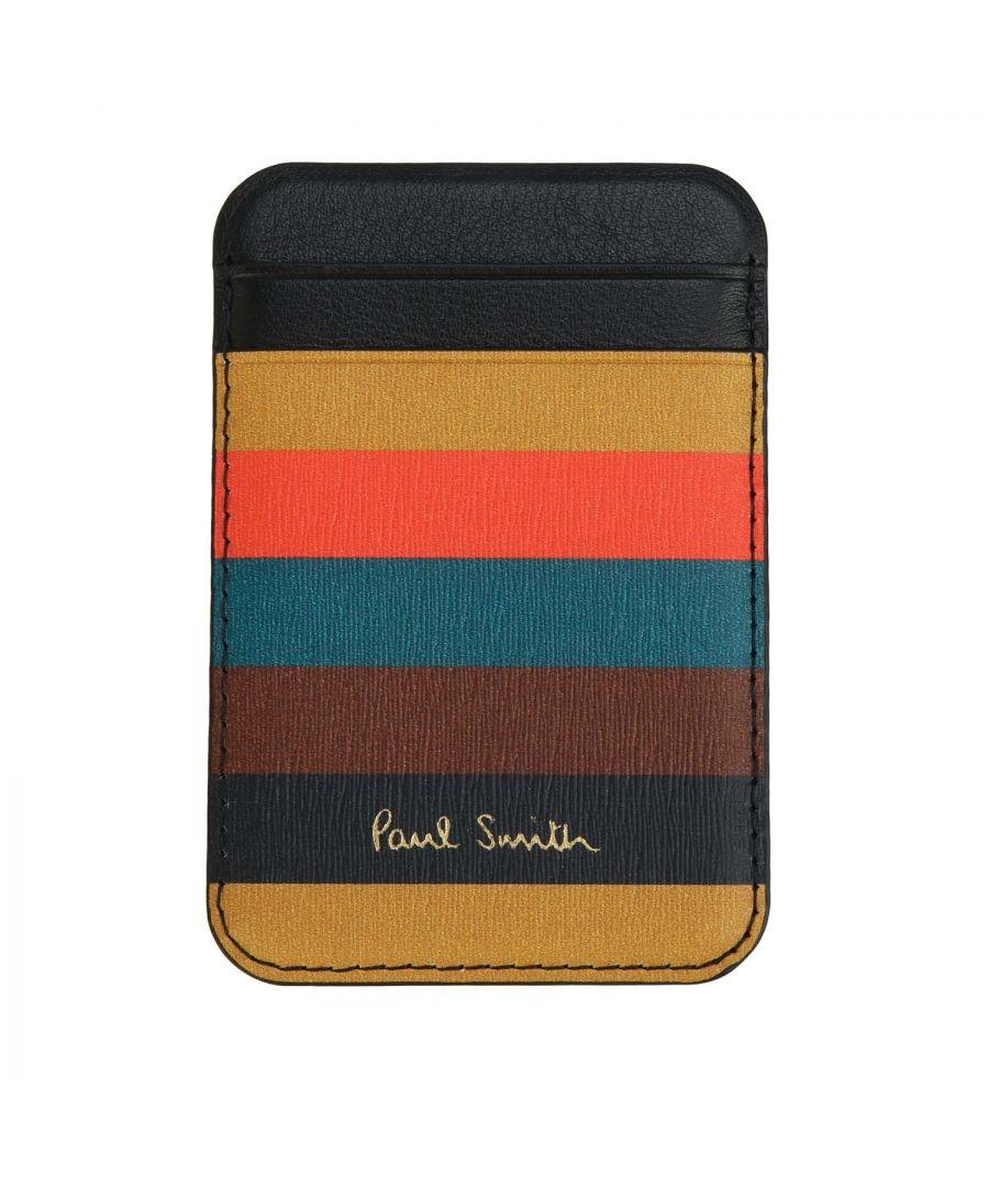 Paul Smith Accessories Magsafe Magnetic Iphone Wallet in Orange