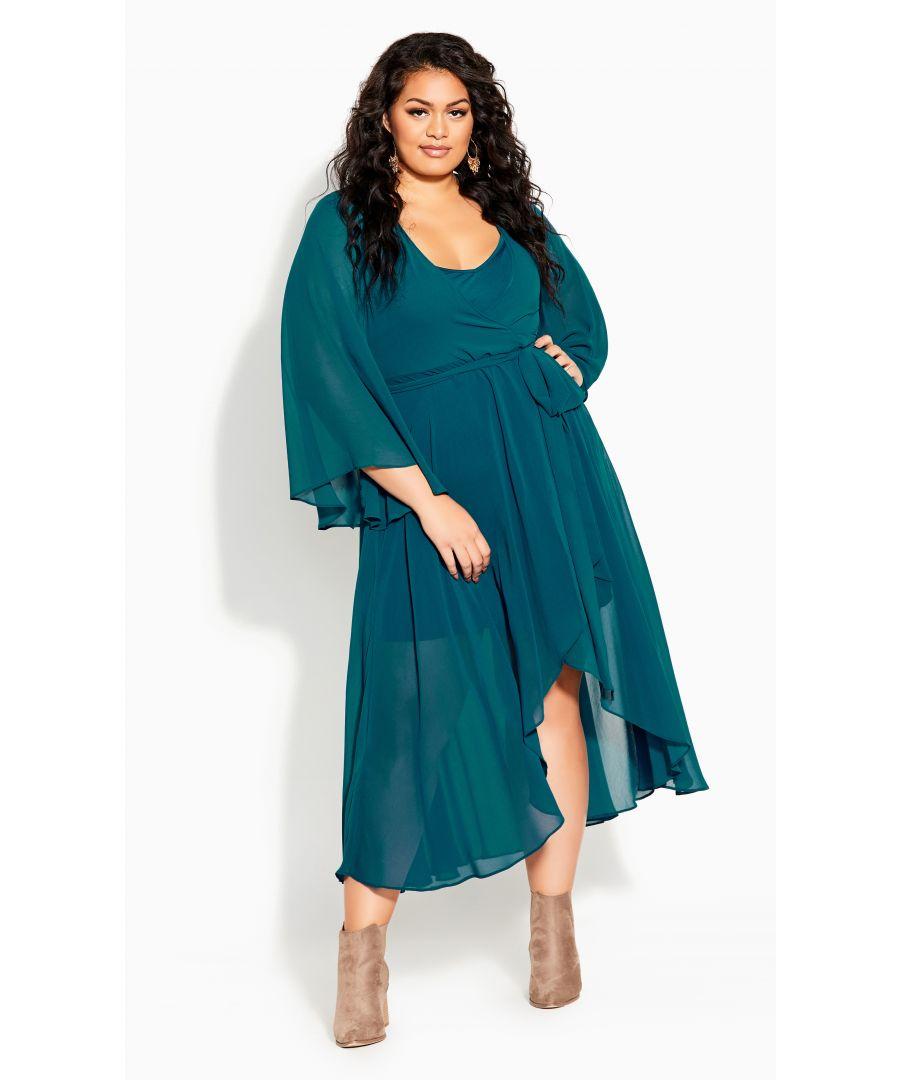 City chic top fleetwood maxi dress
