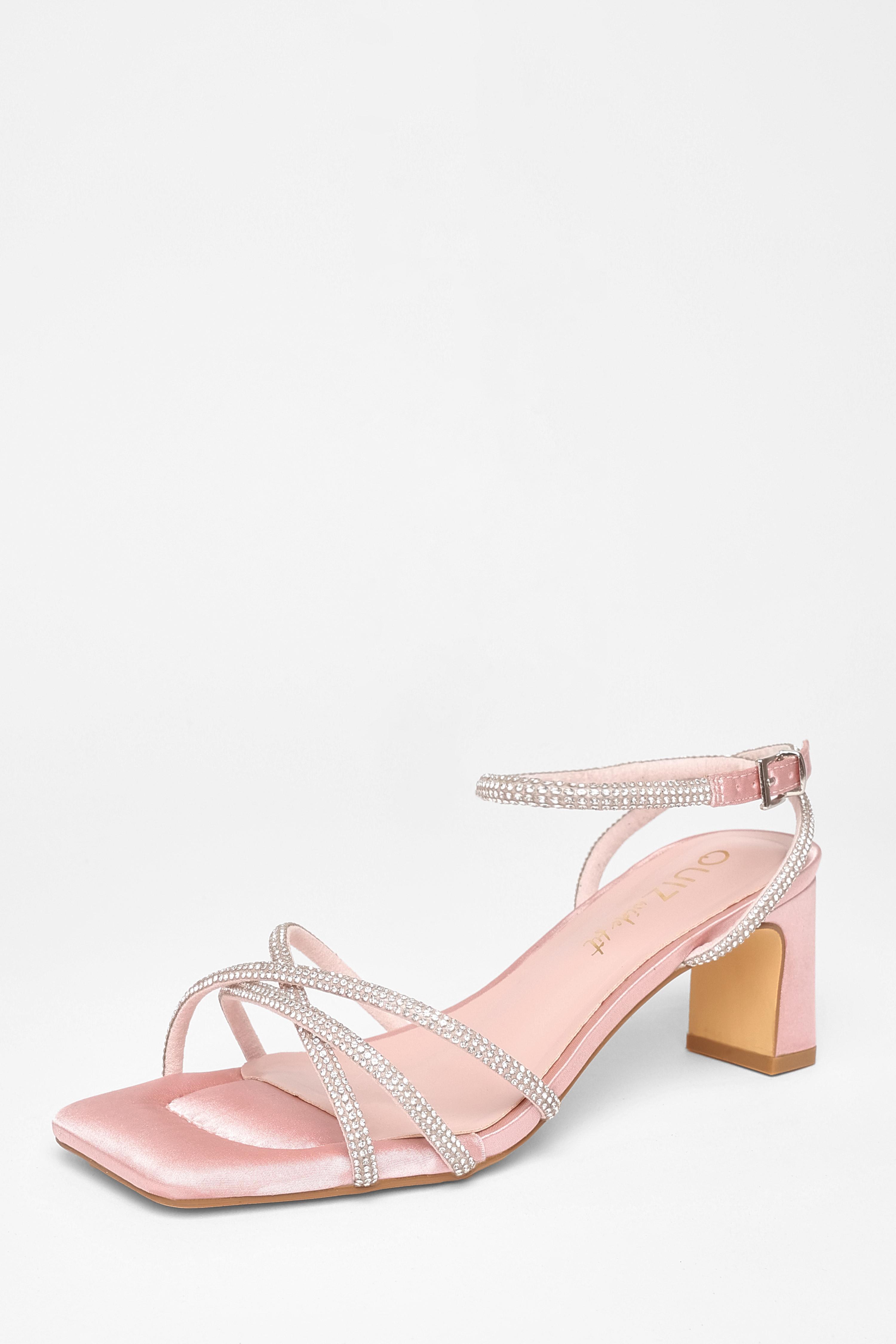 Pink Wide Fit Block Heels for Women Up to 69% off Lyst UK