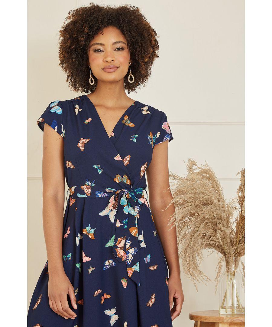 mela london floral dipped hem midi wrap dress reviews Shop Mela London Womens Midi Wrap Dresses up to 80% Off