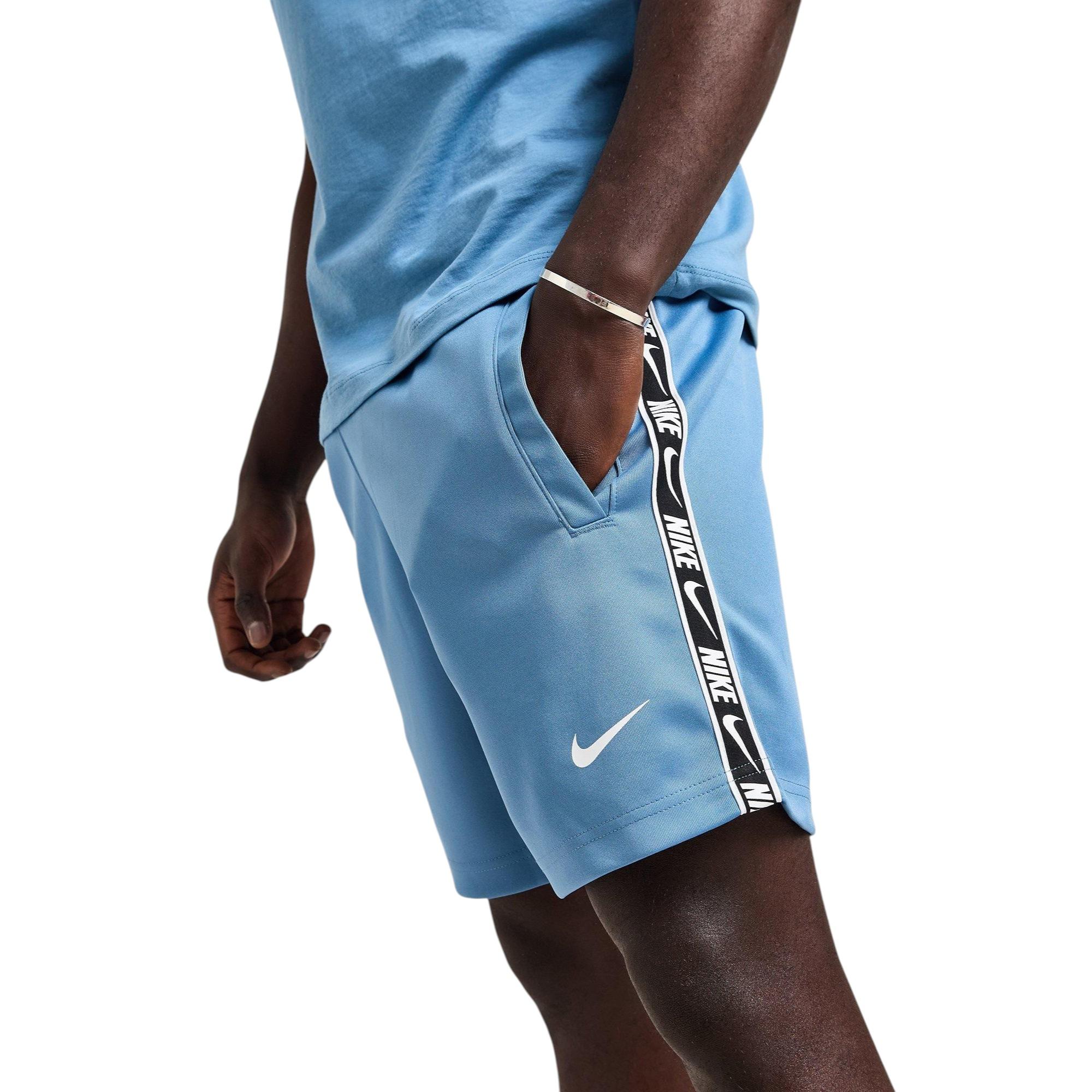 nike repeat blue shorts