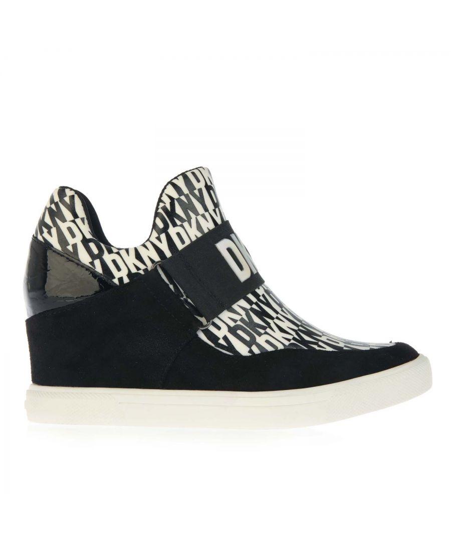 Dkny wedge trainers on sale