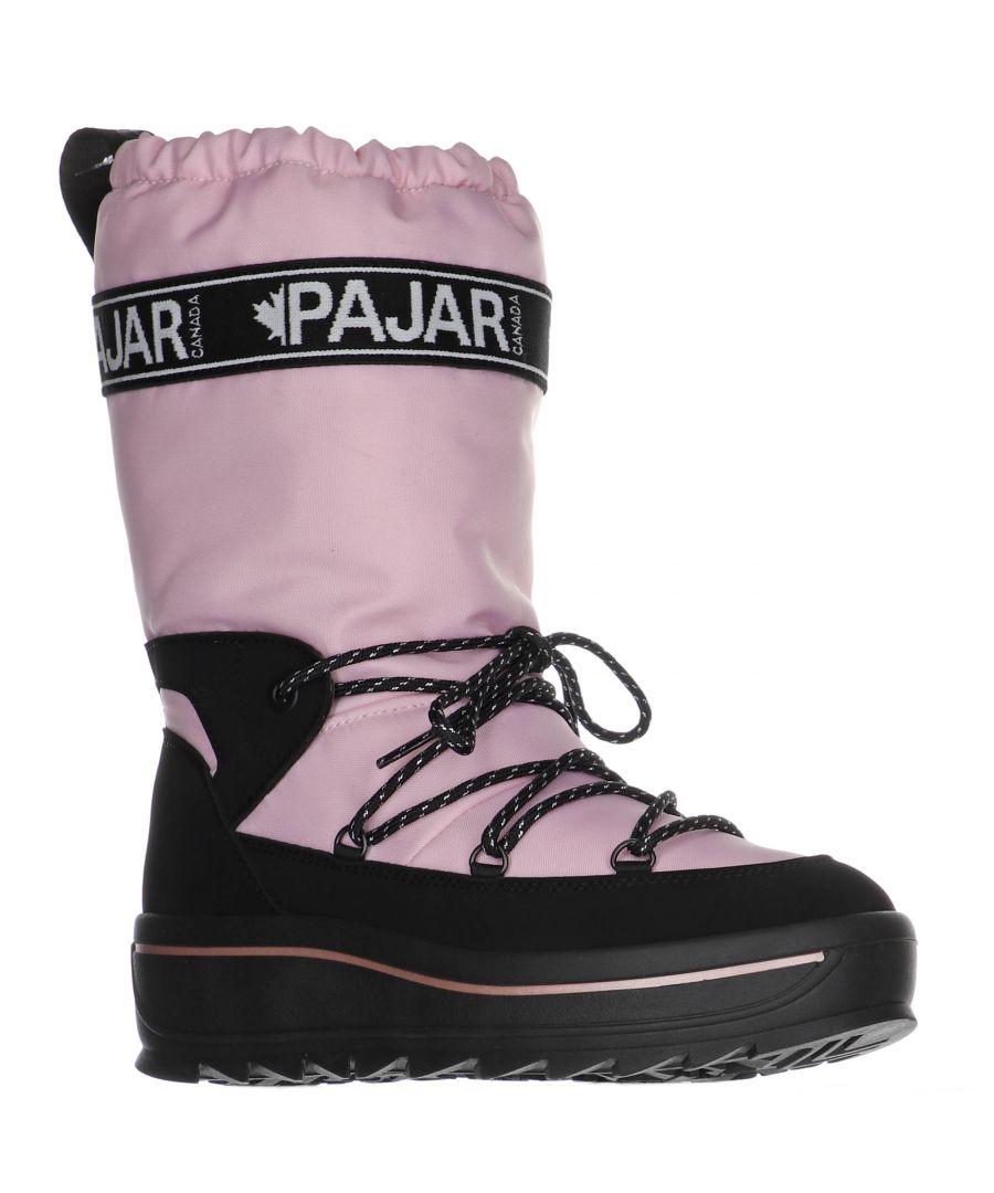 Pajar Galaxy Pink Snow Boots in Black Lyst UK