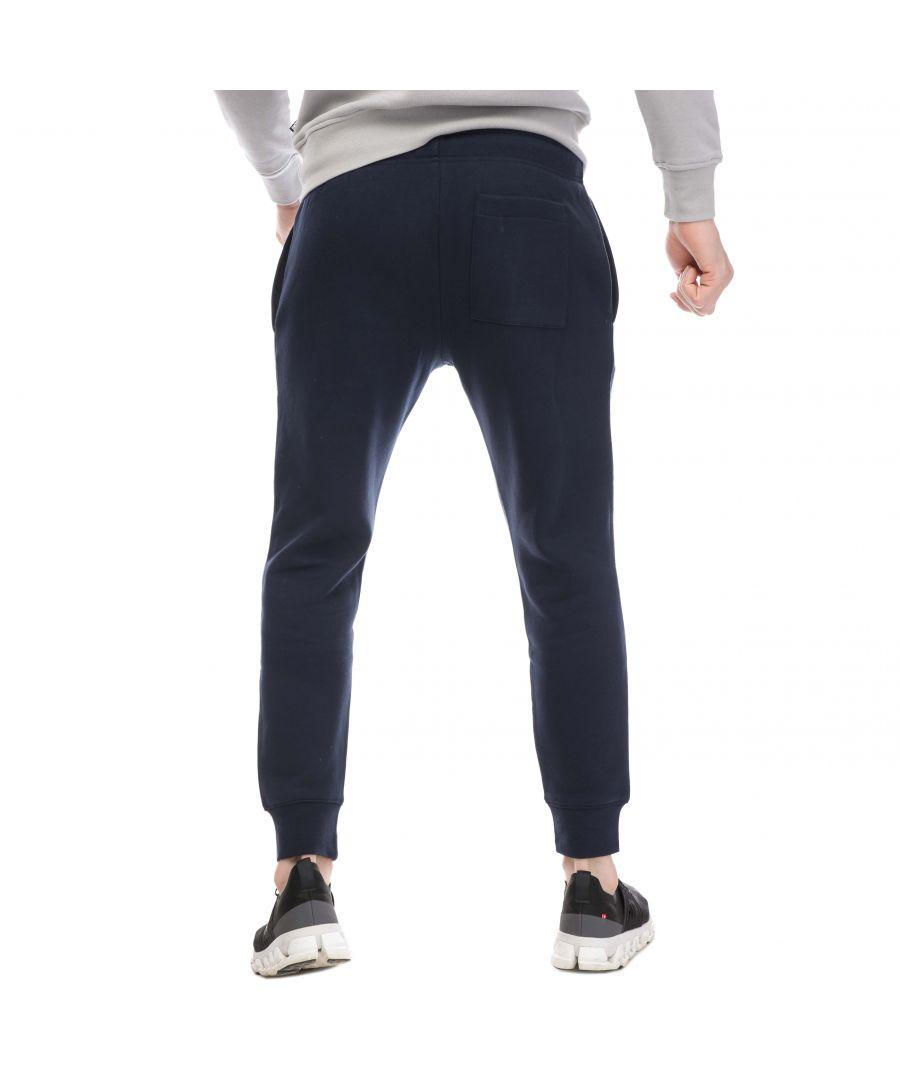 DKNY Tonal Logo Fleece Joggers in Blue for Men Lyst UK