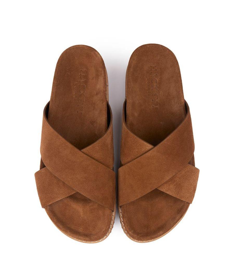 Hackett Mikonos Crossing Sandals in Brown for Men Lyst UK