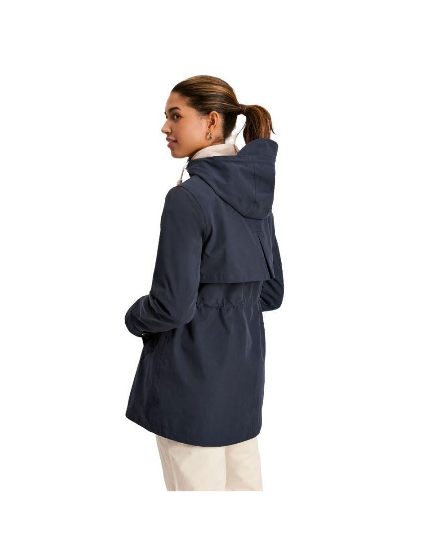 Joules Portwell Waterproof Hooded Raincoat in Blue Lyst UK