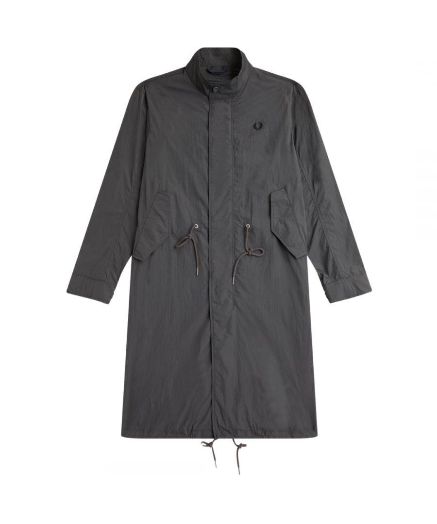 Fred perry trench coat mens 2025