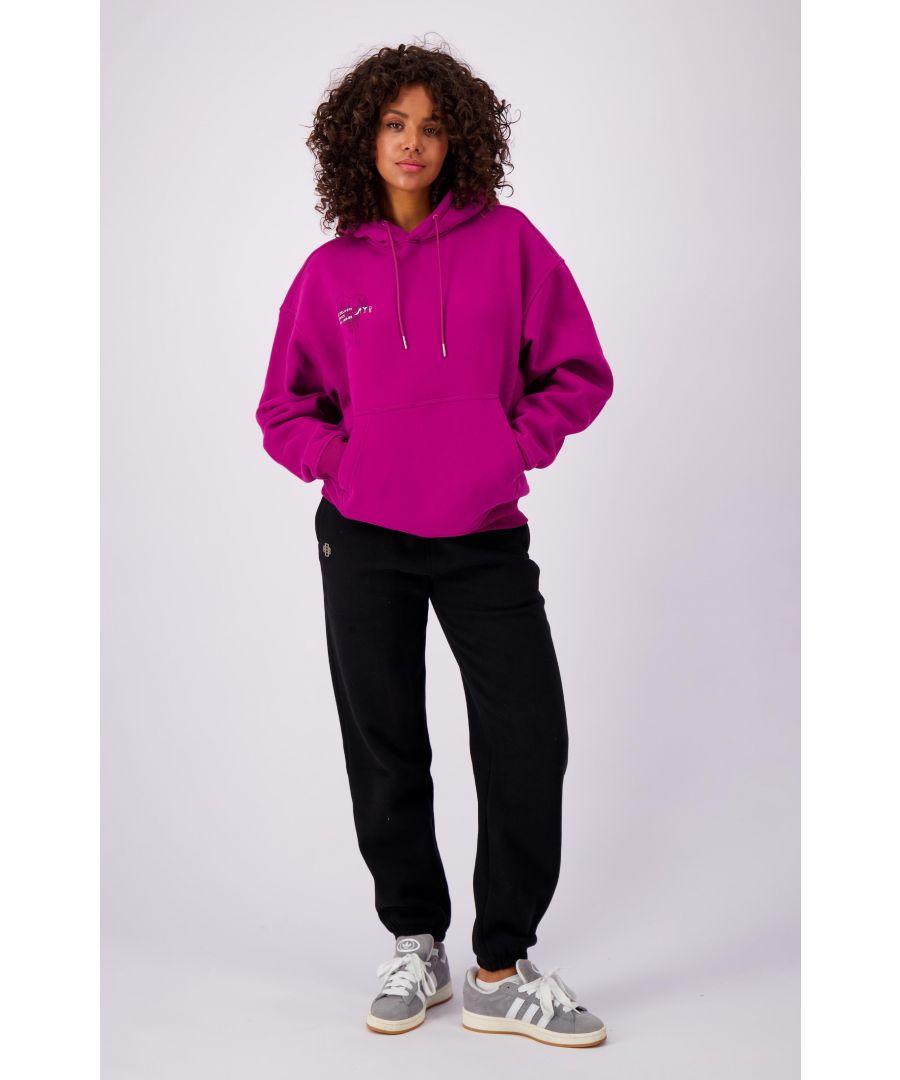 BLACK BANANAS Heart Hoodie Roze in het Roze Lyst NL