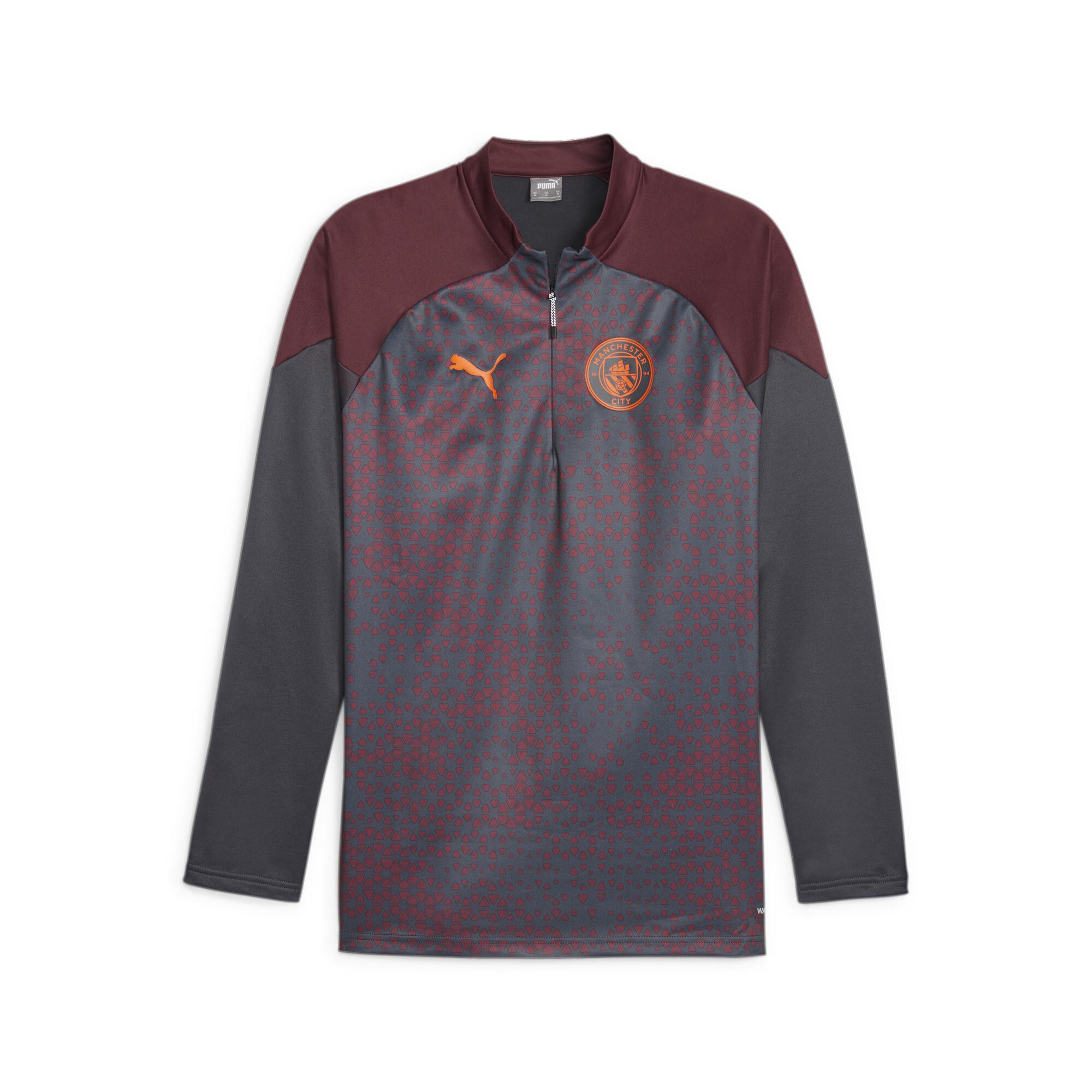 PUMA Manchester City Training Fleece Top in Purple for Men Lyst UK
