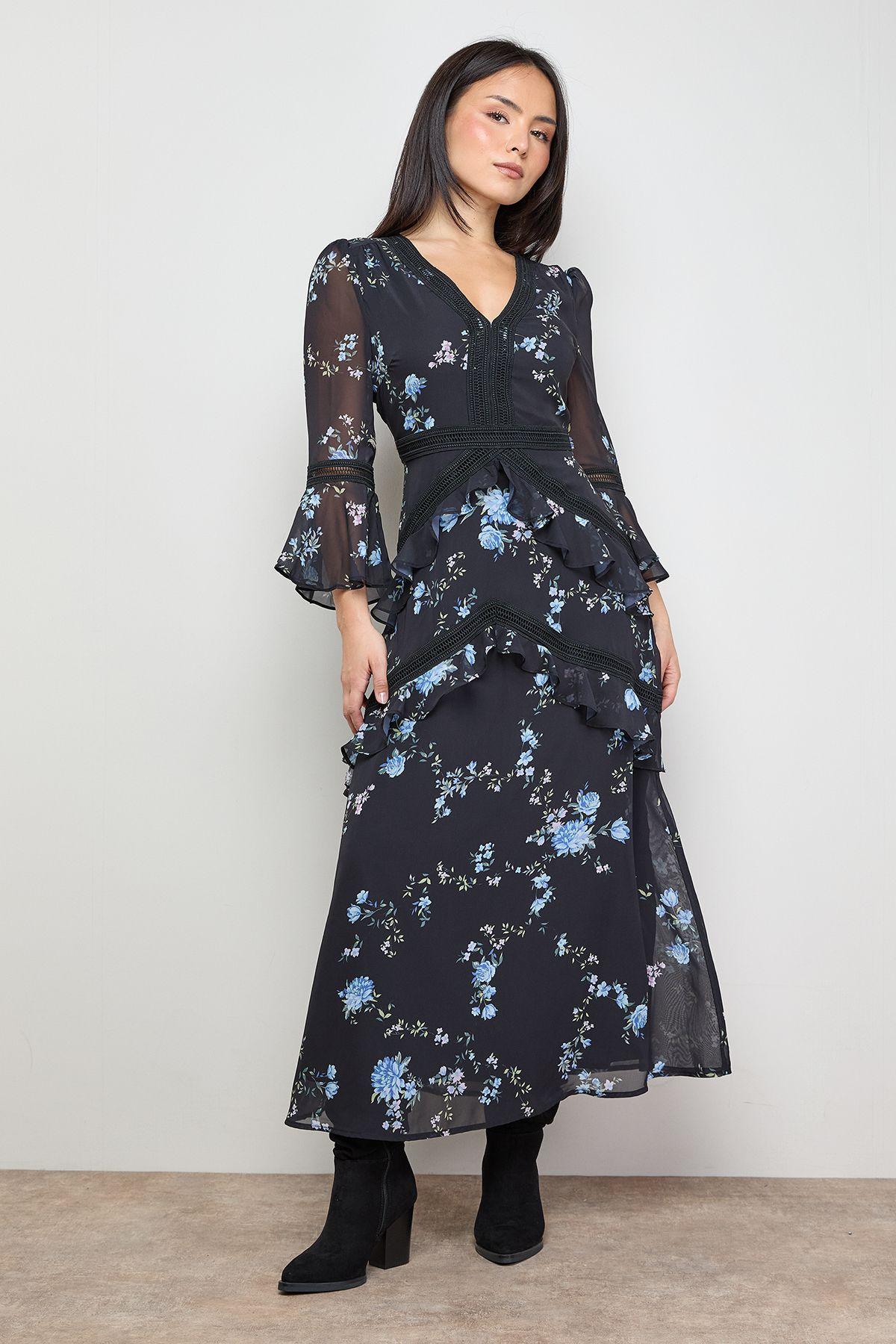 sachin and babi light blue dress Queendancer Women Sage Green Chiffon High-Low Bridesmaid Dress Sheath  Wedding Guest Dress with Ruffles  queendanceruk