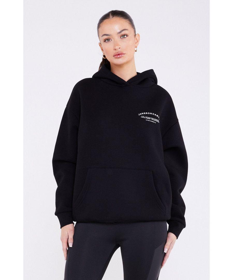 Jameson Carter Louie Oversized Hoodie in Blue Lyst UK