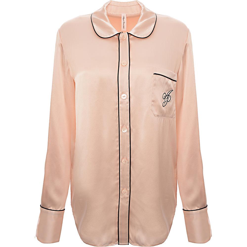 【AGENT PROVOCATEUR】classic pyjama シャツ apm0010001_flatshot_back.png