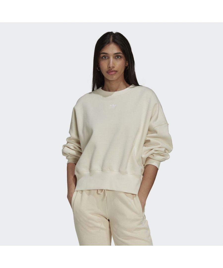 adidas originals adicolor essentials fleece sweatshirt